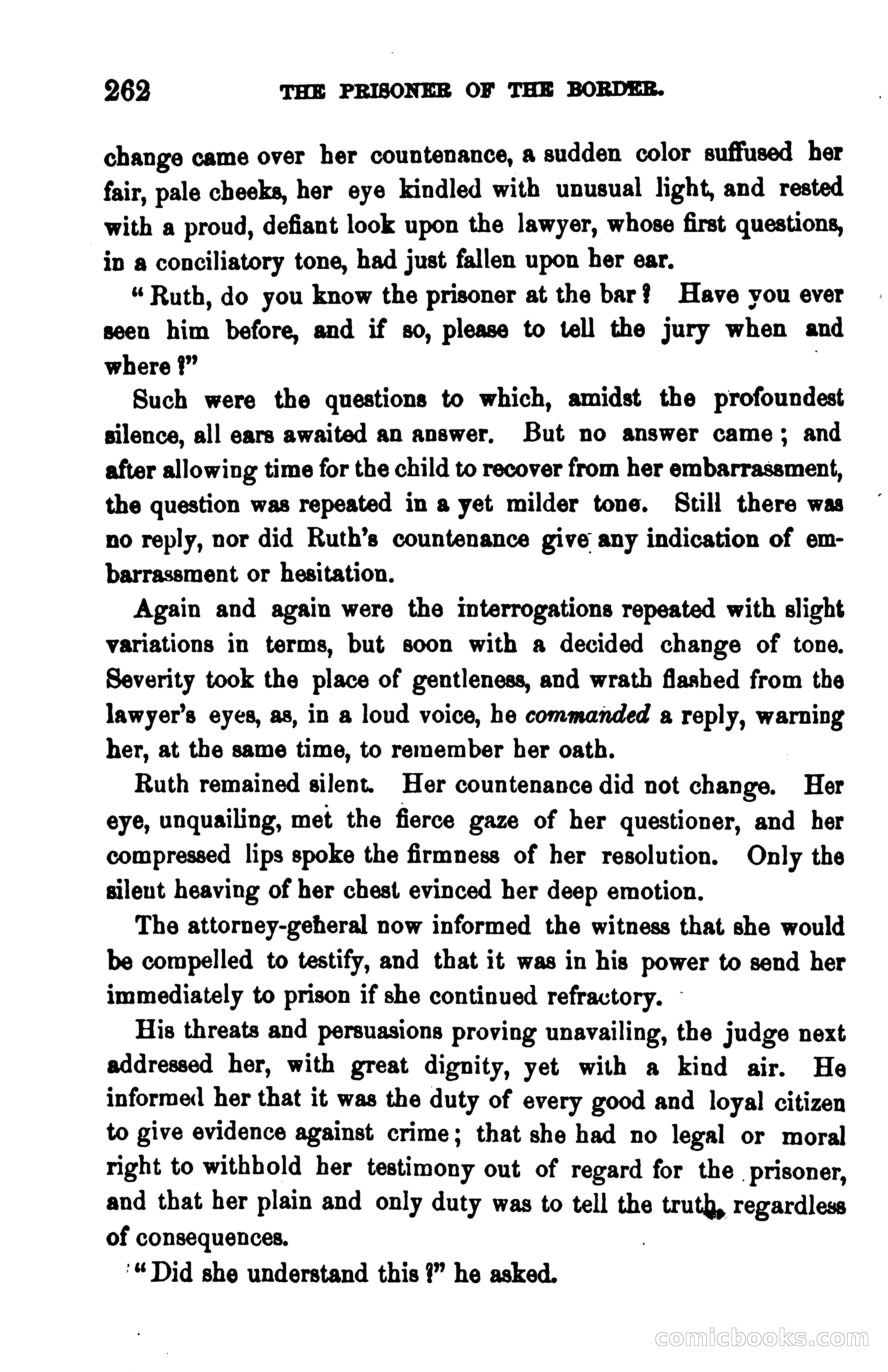 The Prisoner of the Border: A Tale of 1838 — page 277 of 394