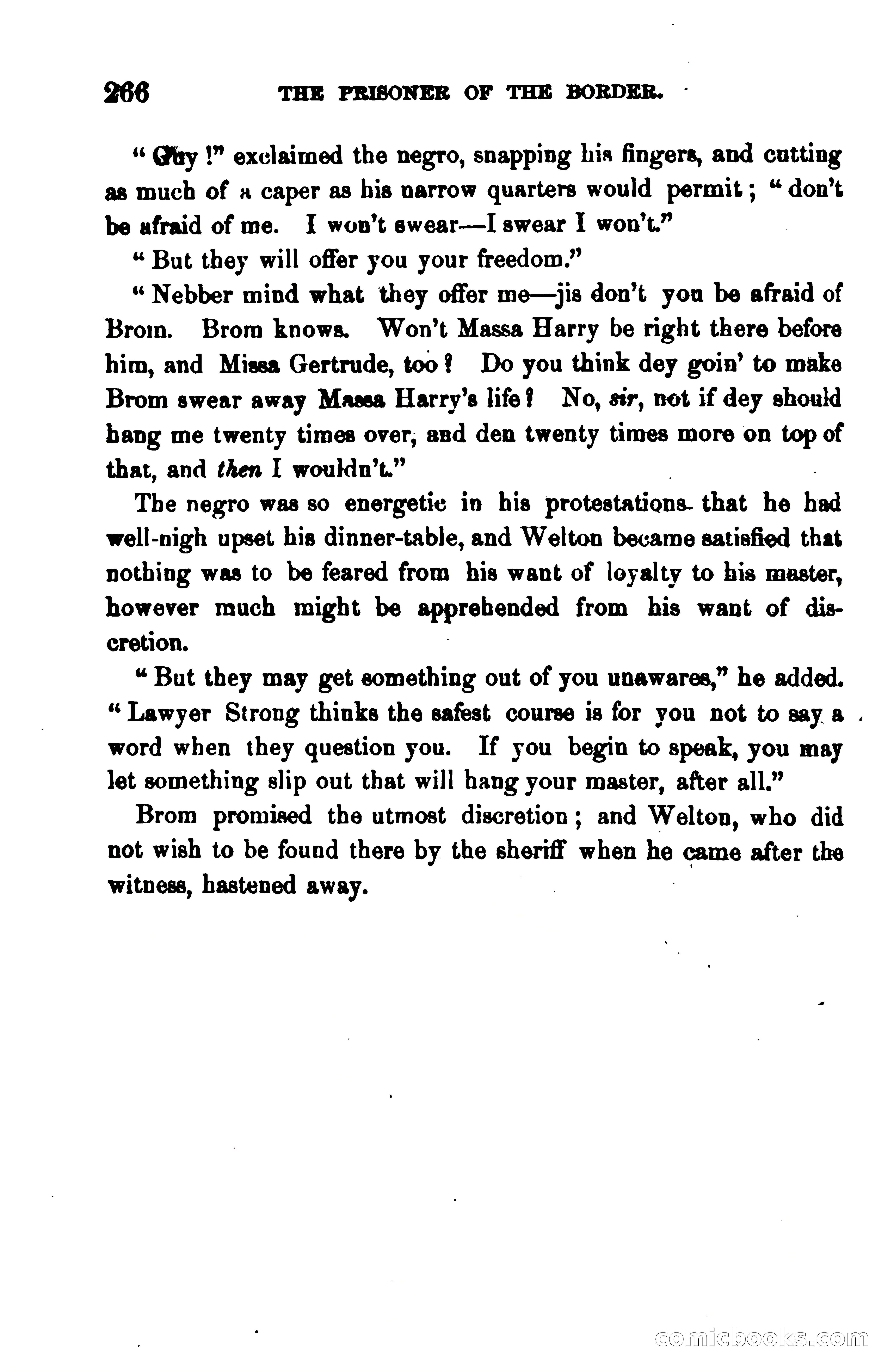 The Prisoner of the Border: A Tale of 1838 — page 281 of 394