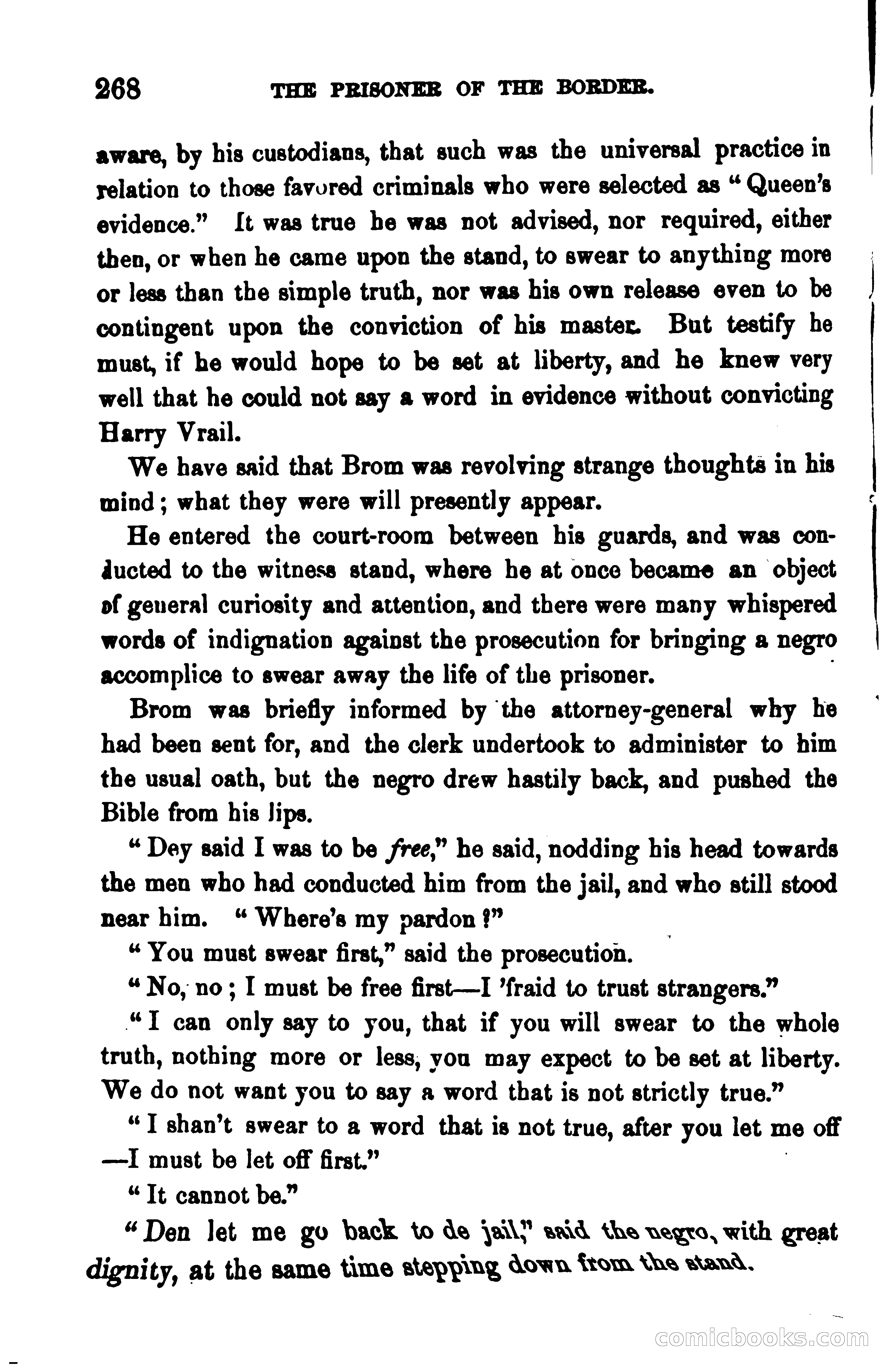 The Prisoner of the Border: A Tale of 1838 — page 283 of 394