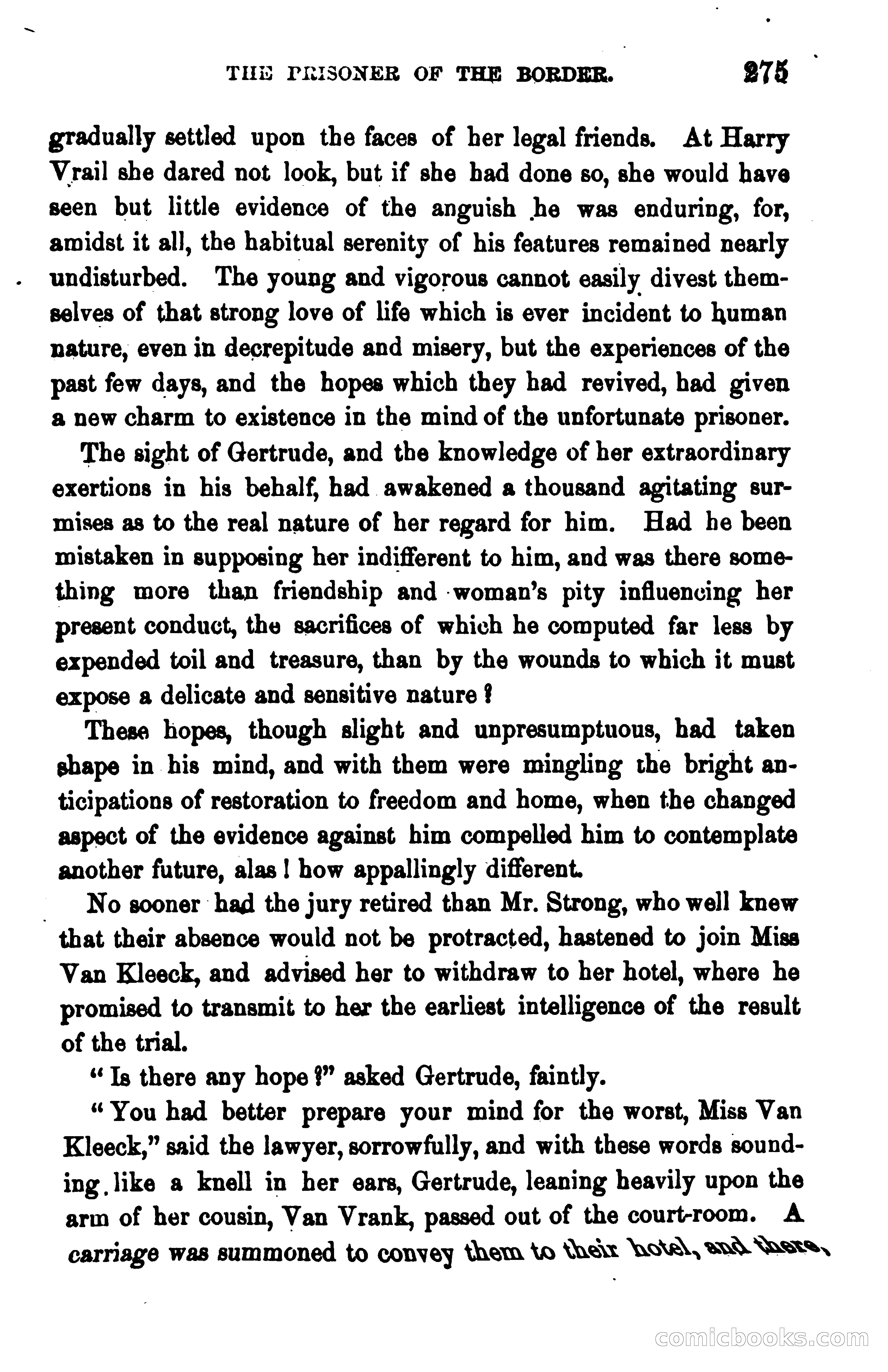 The Prisoner of the Border: A Tale of 1838 — page 290 of 394