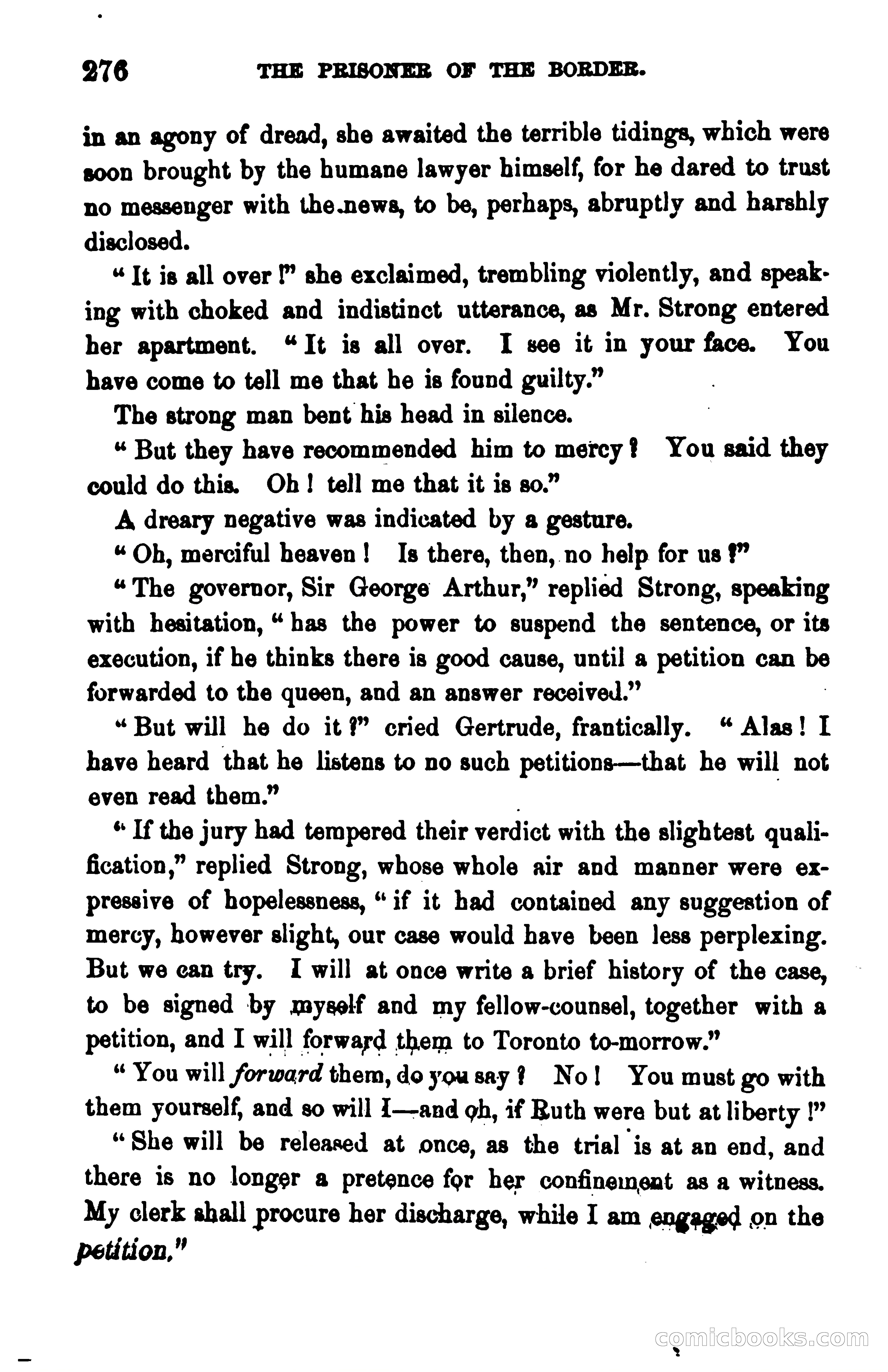 The Prisoner of the Border: A Tale of 1838 — page 291 of 394