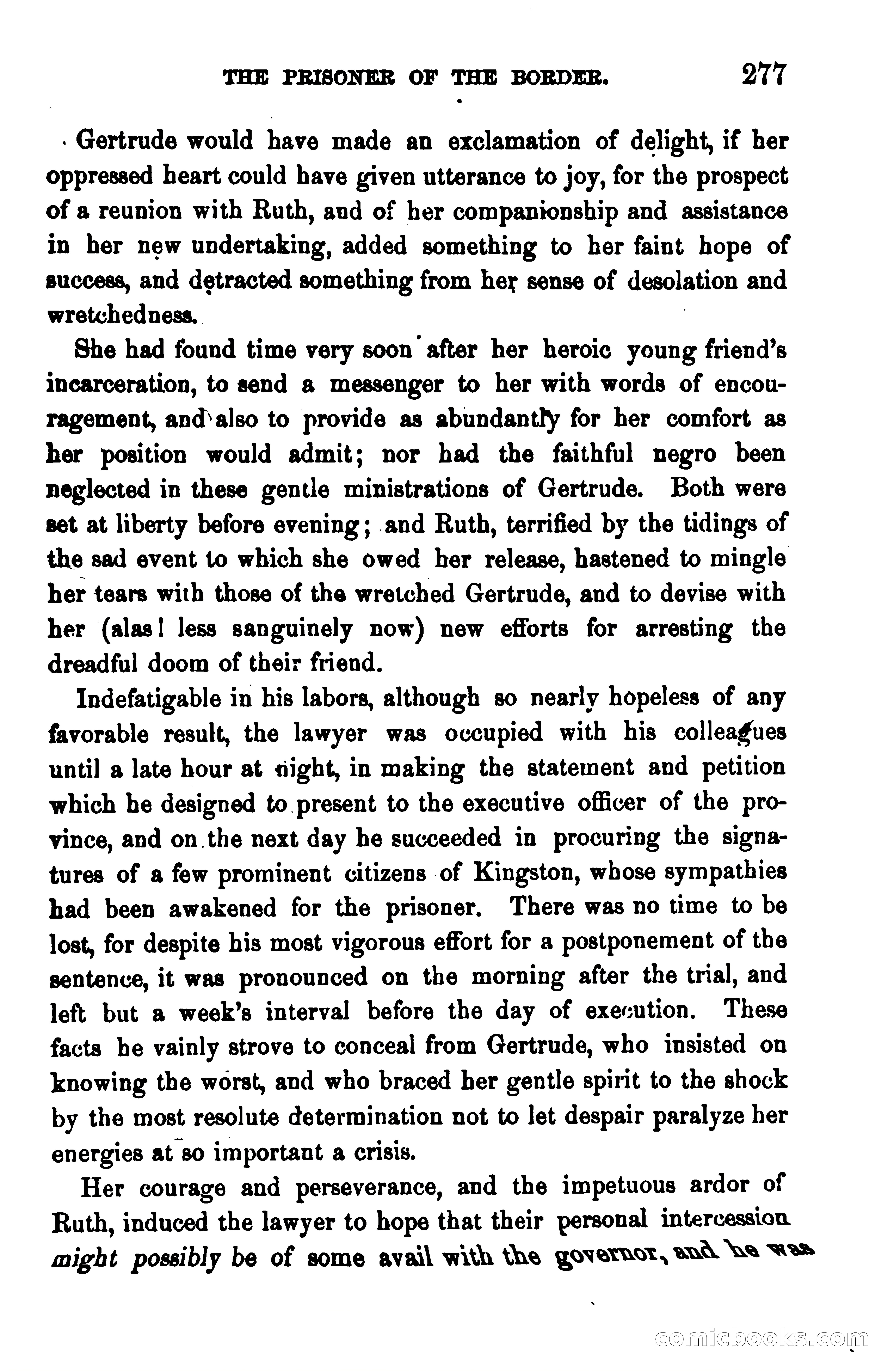 The Prisoner of the Border: A Tale of 1838 — page 292 of 394