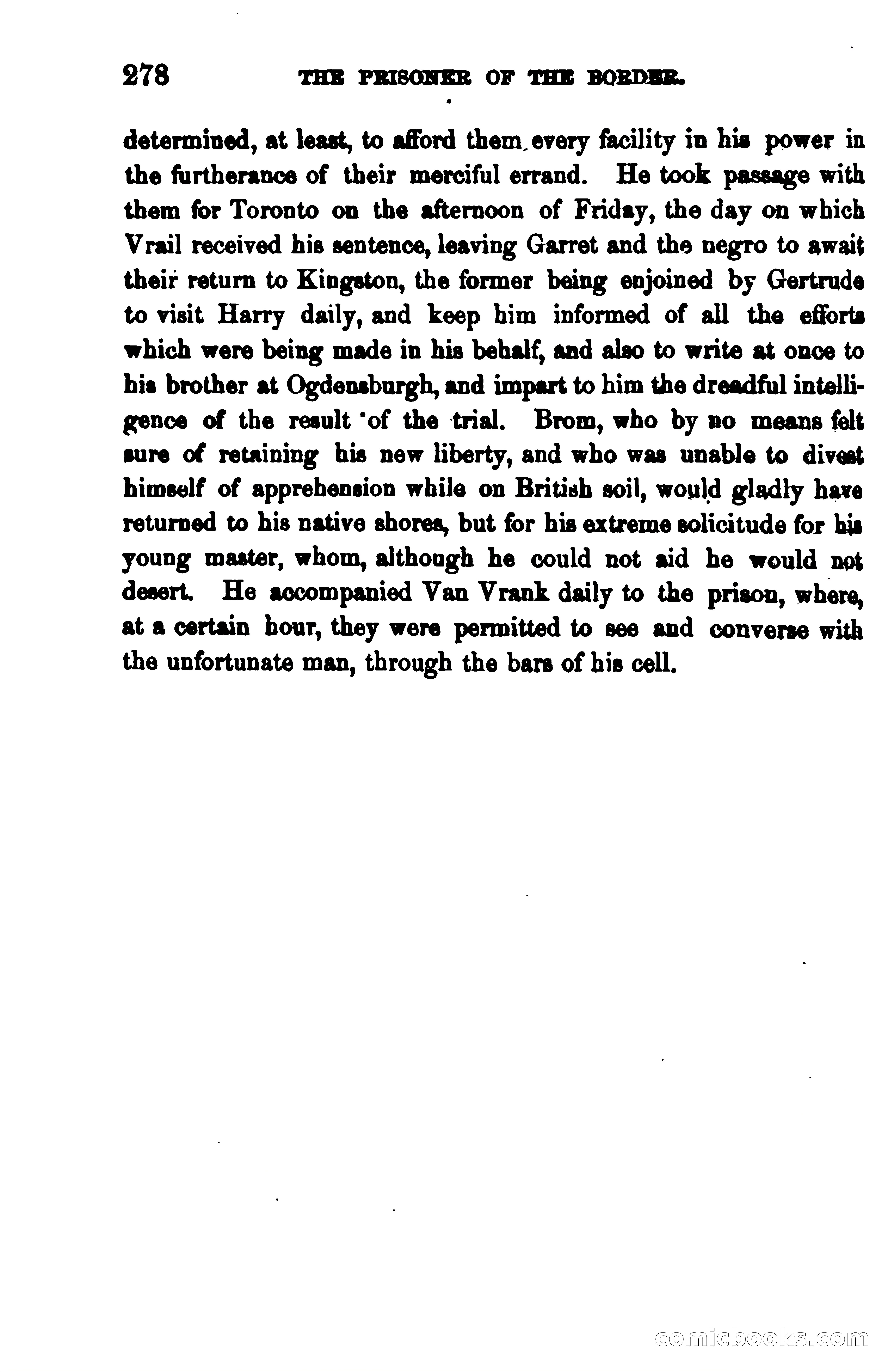 The Prisoner of the Border: A Tale of 1838 — page 293 of 394