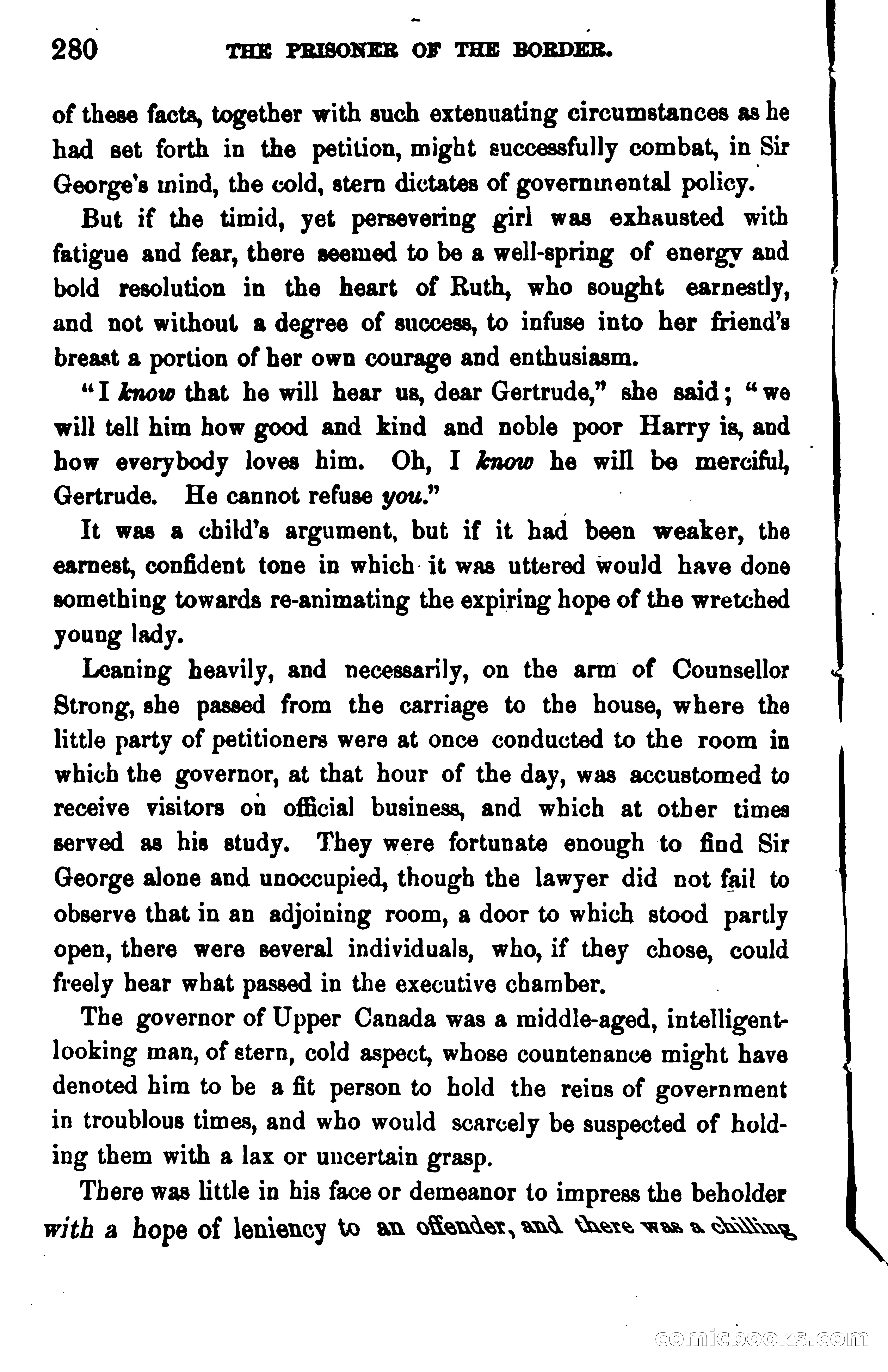 The Prisoner of the Border: A Tale of 1838 — page 295 of 394