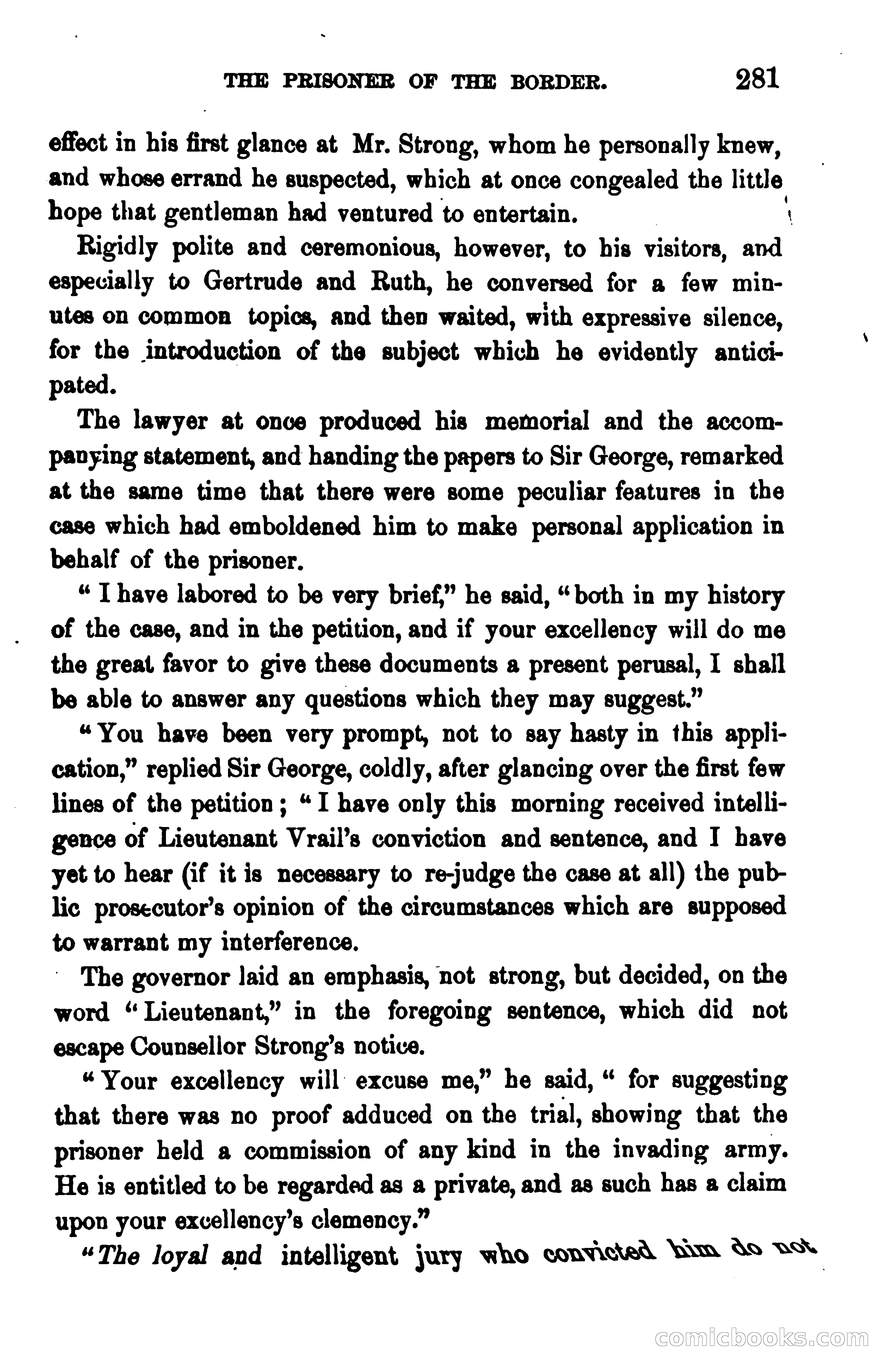 The Prisoner of the Border: A Tale of 1838 — page 296 of 394