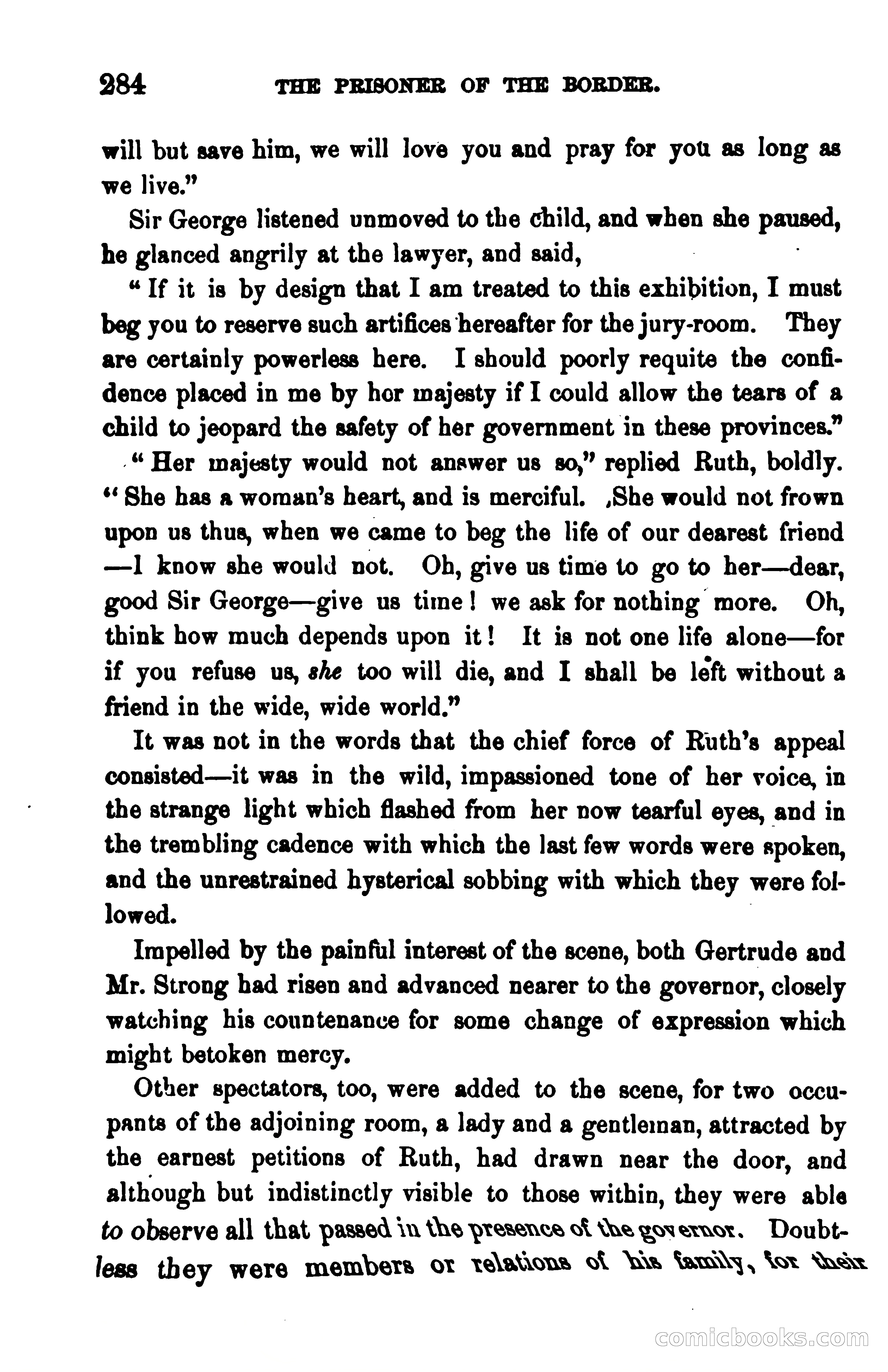 The Prisoner of the Border: A Tale of 1838 — page 299 of 394