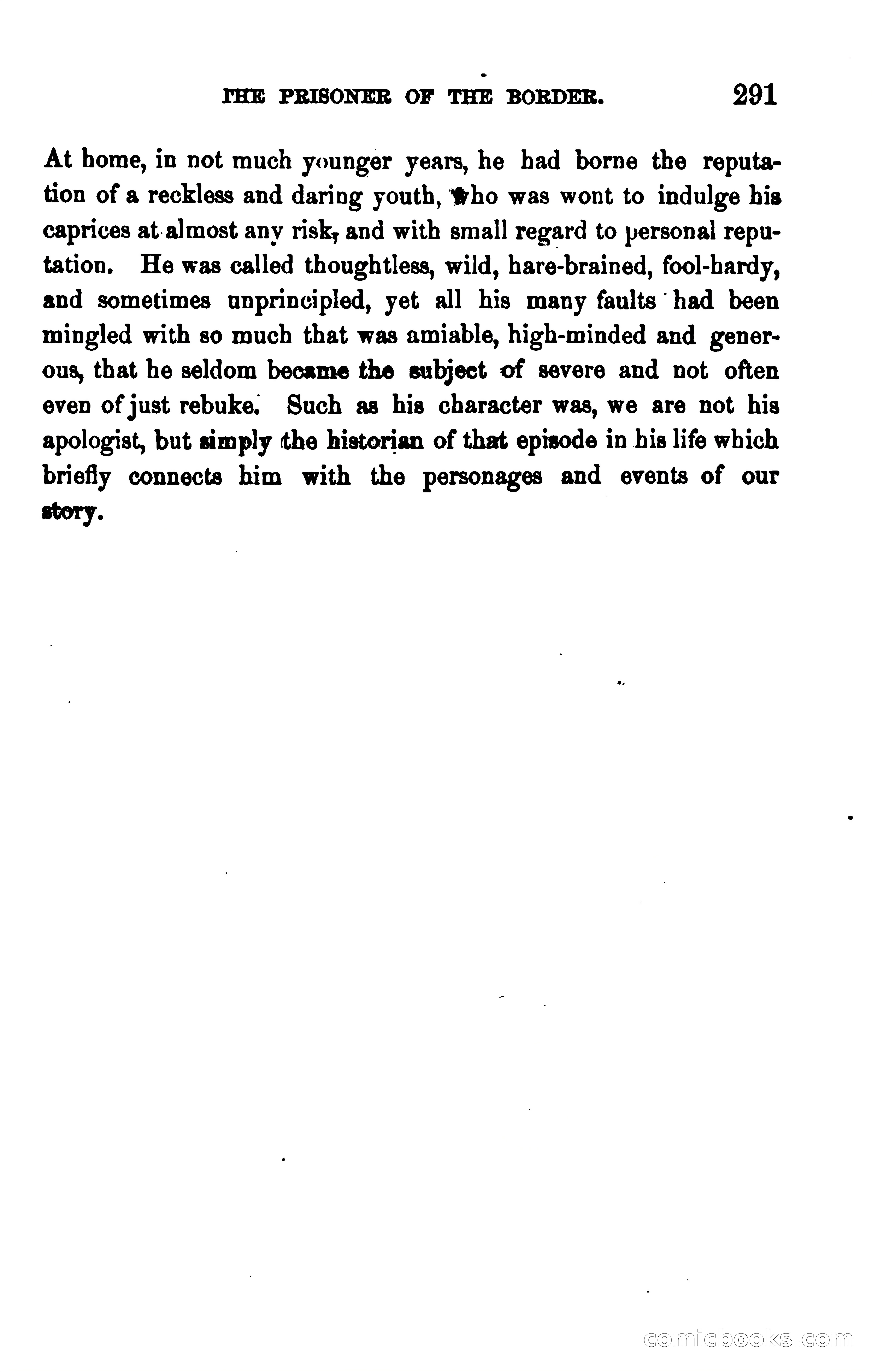 The Prisoner of the Border: A Tale of 1838 — page 306 of 394