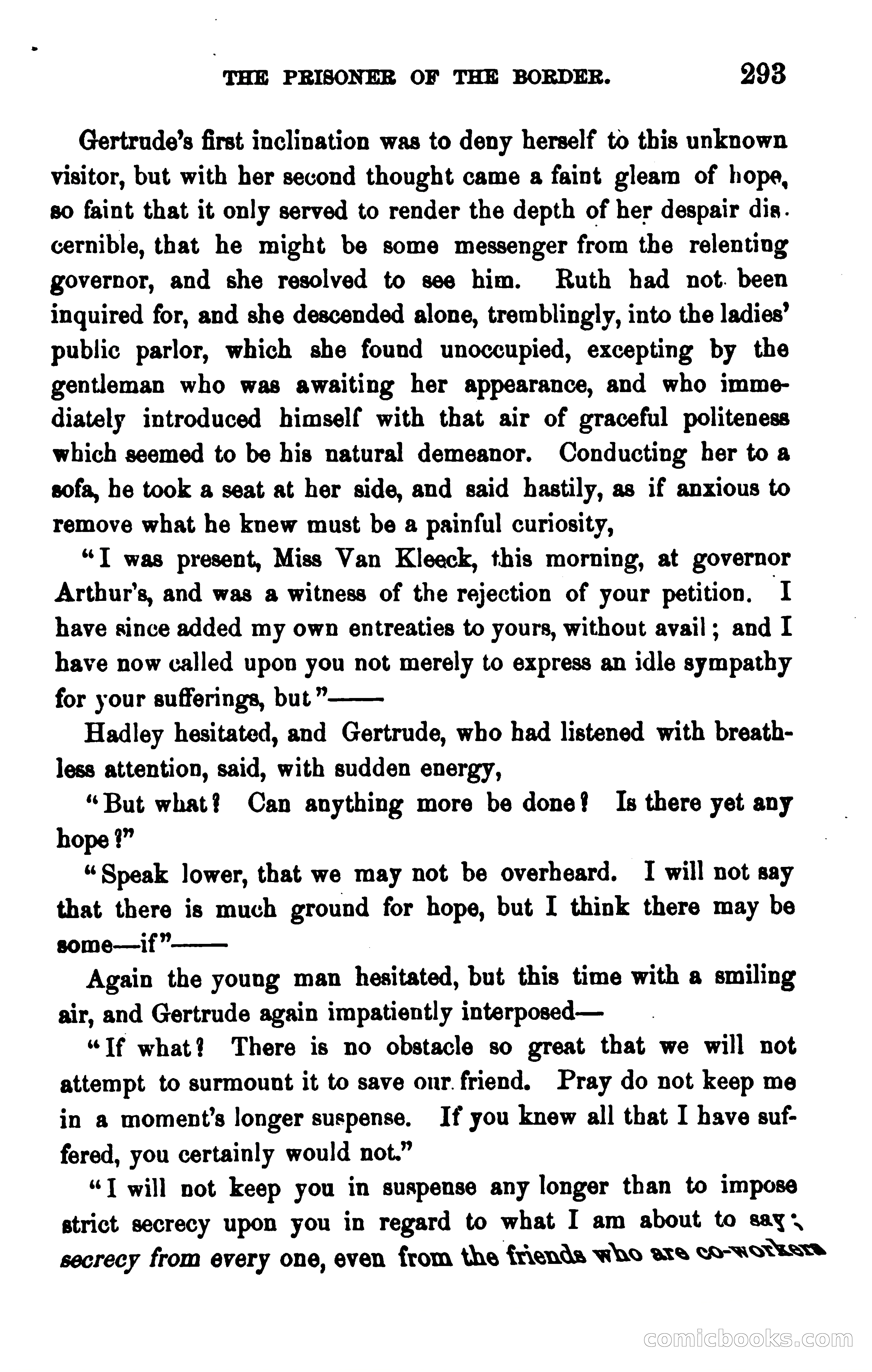 The Prisoner of the Border: A Tale of 1838 — page 308 of 394