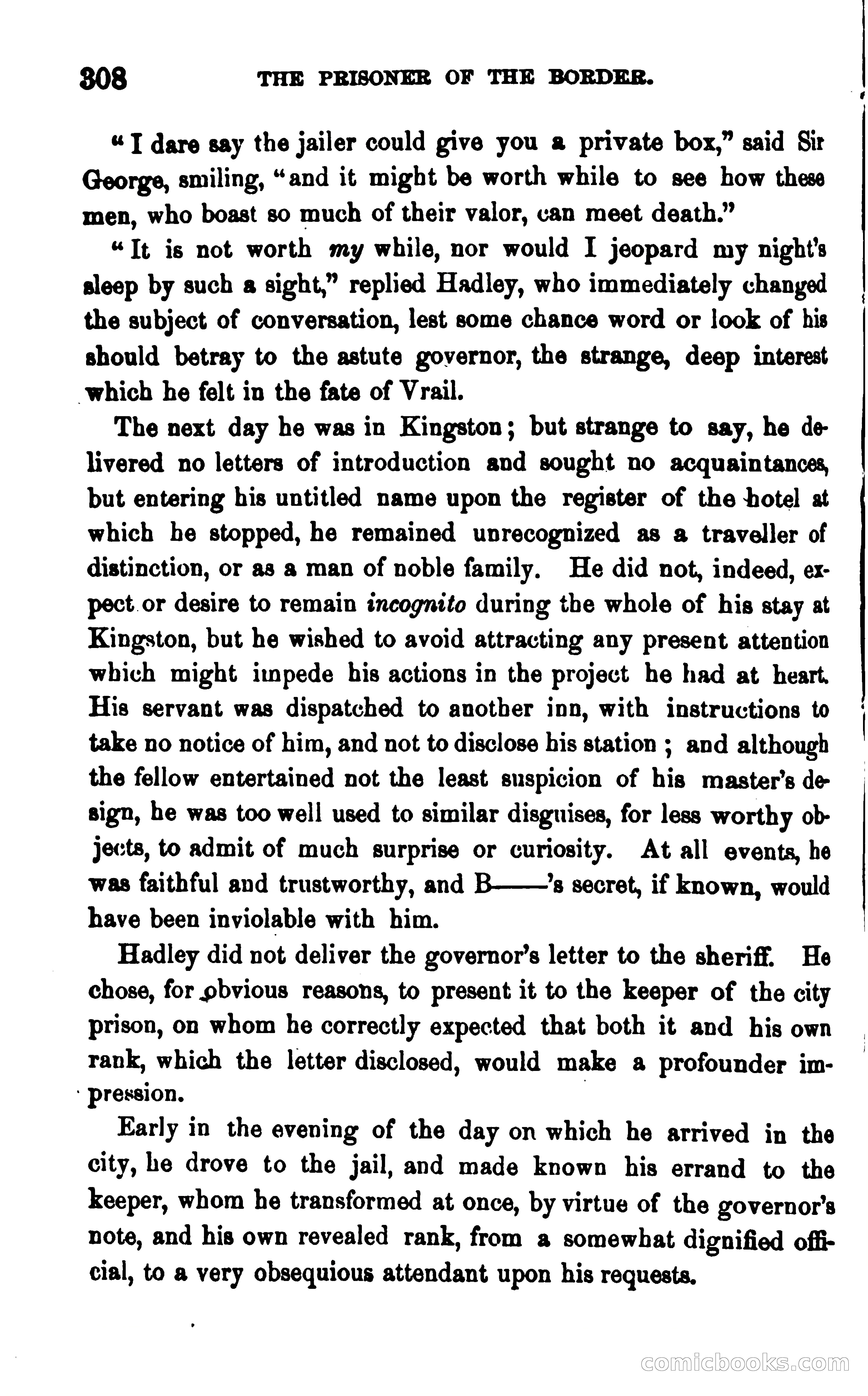 The Prisoner of the Border: A Tale of 1838 — page 323 of 394