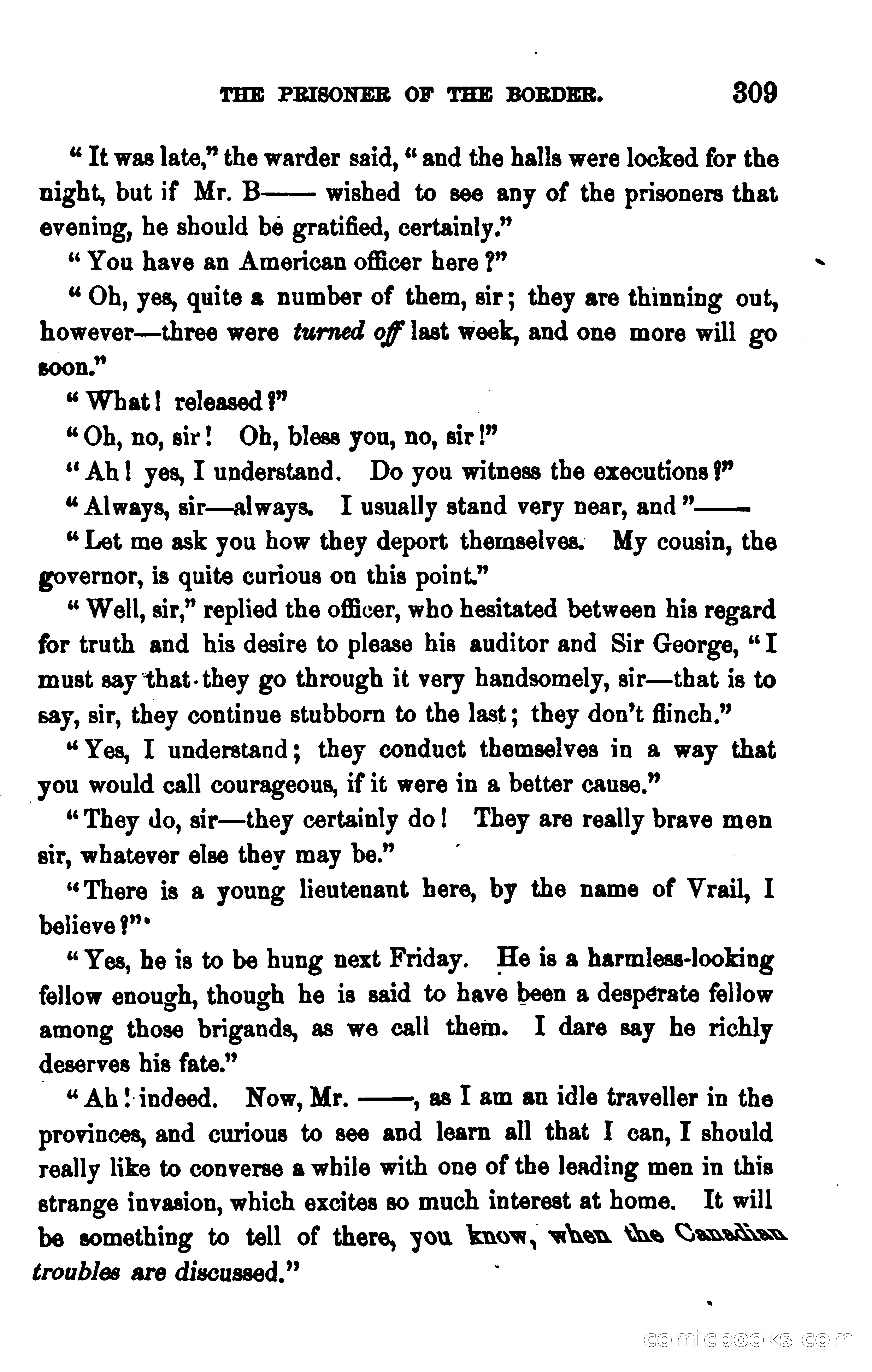 The Prisoner of the Border: A Tale of 1838 — page 324 of 394