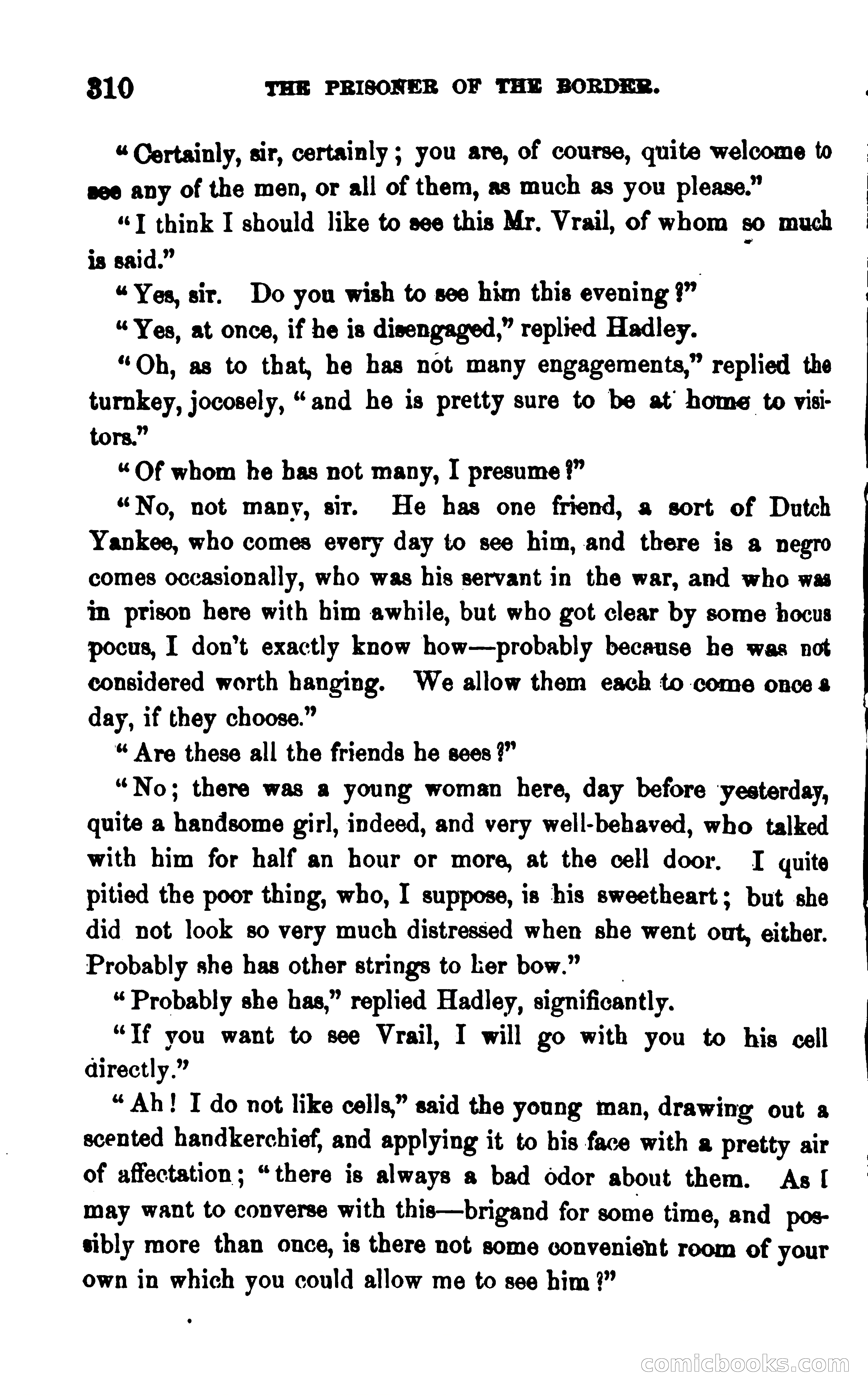 The Prisoner of the Border: A Tale of 1838 — page 325 of 394