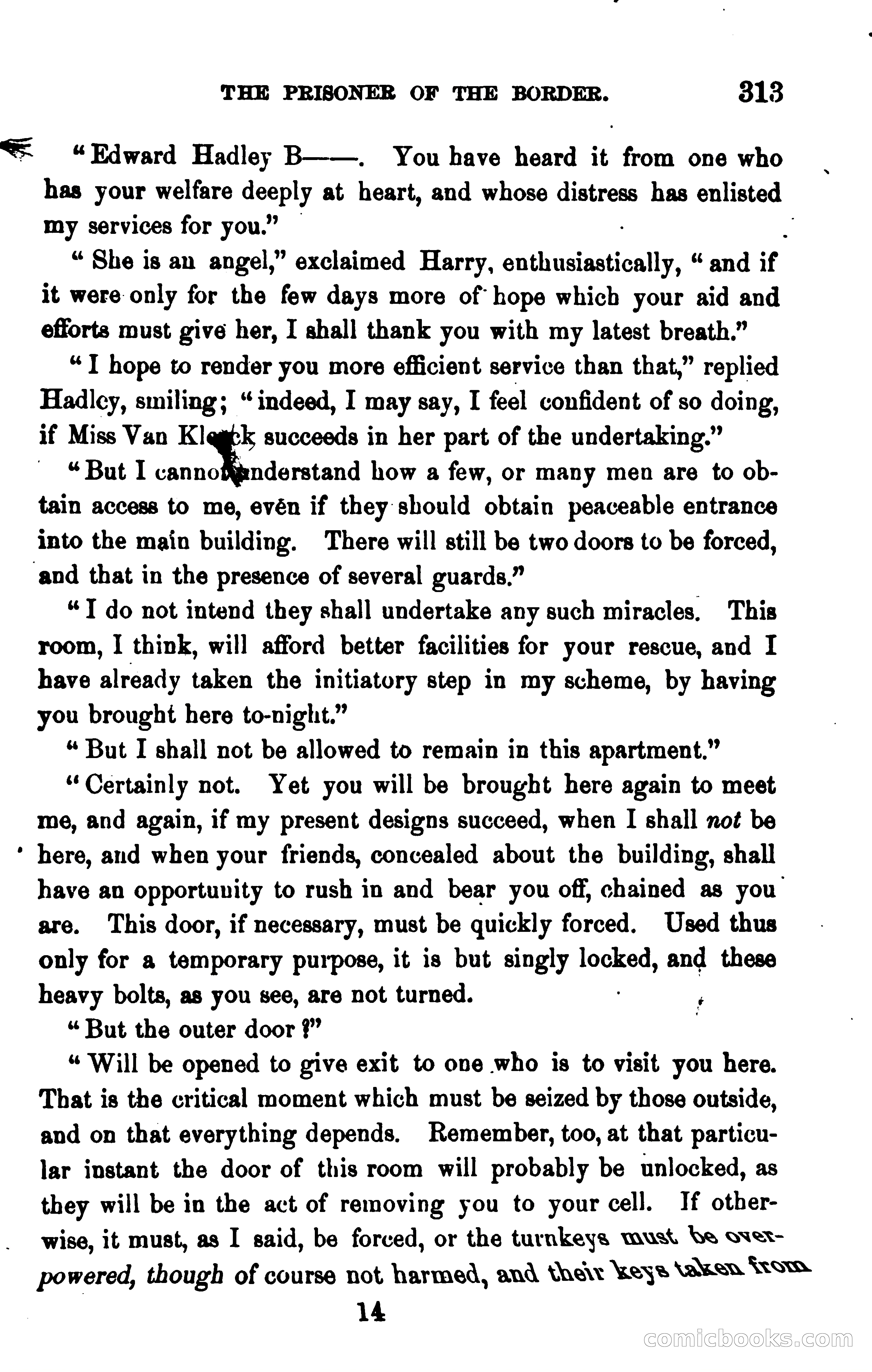 The Prisoner of the Border: A Tale of 1838 — page 328 of 394