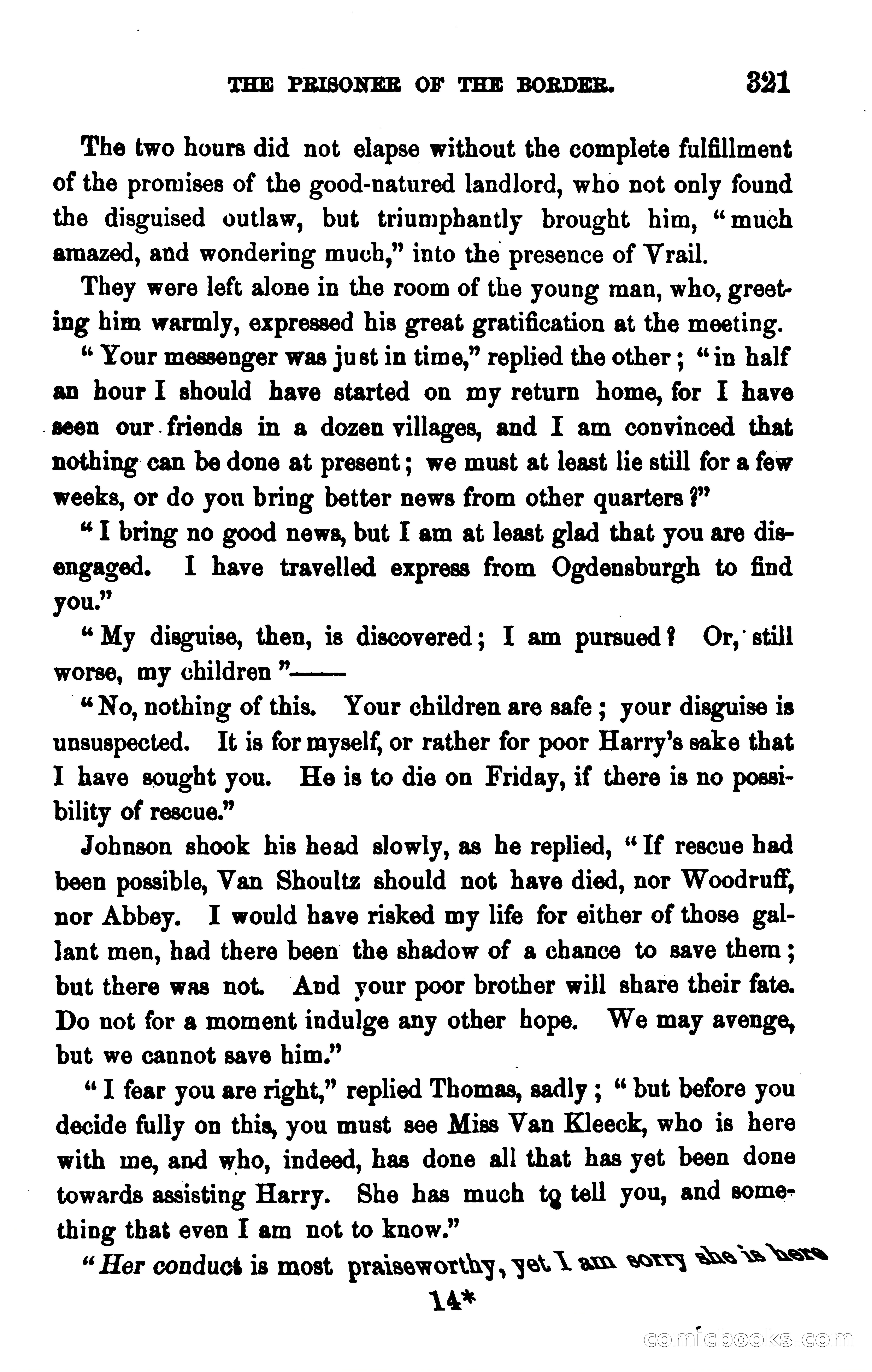 The Prisoner of the Border: A Tale of 1838 — page 336 of 394