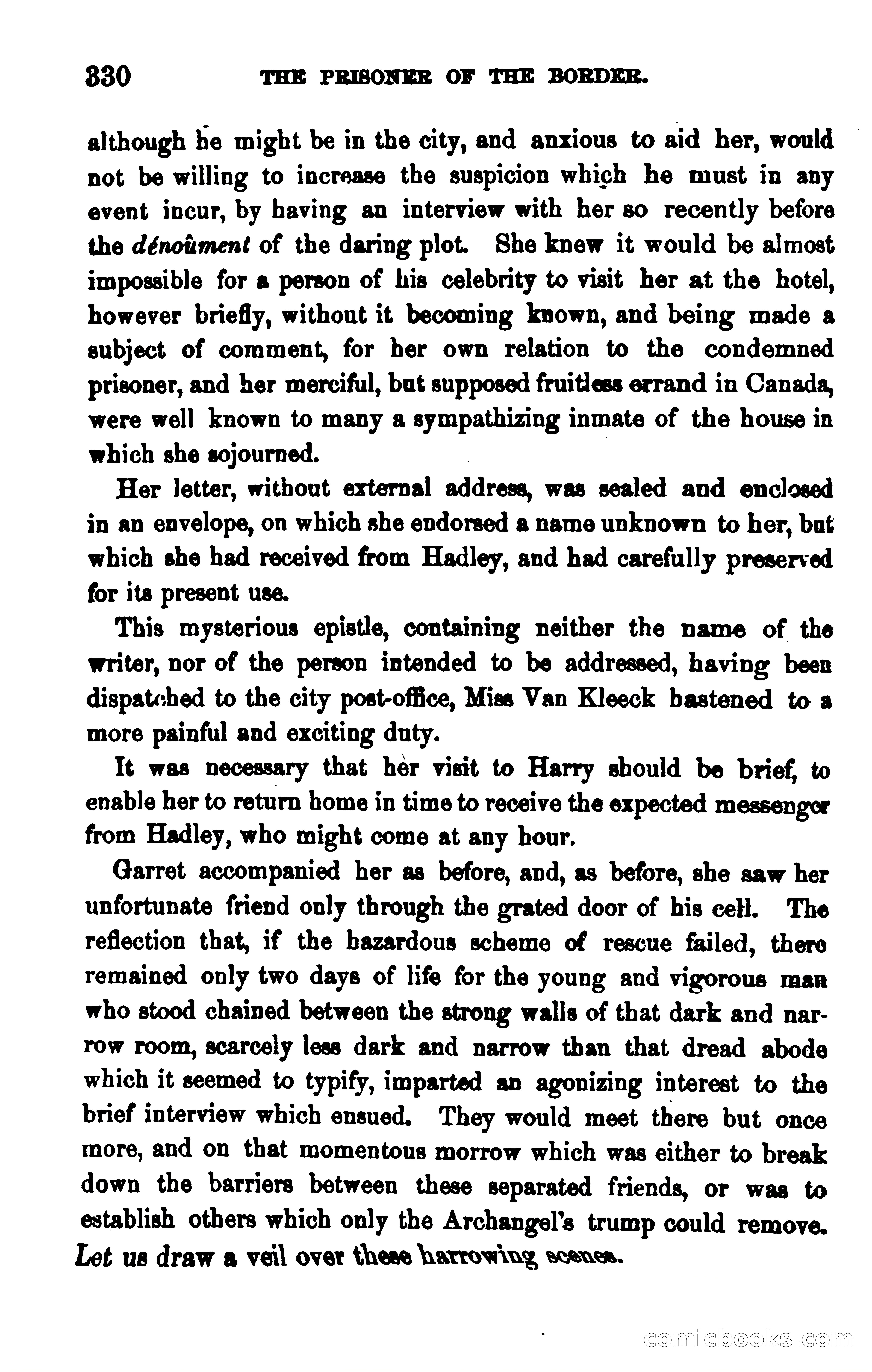 The Prisoner of the Border: A Tale of 1838 — page 345 of 394