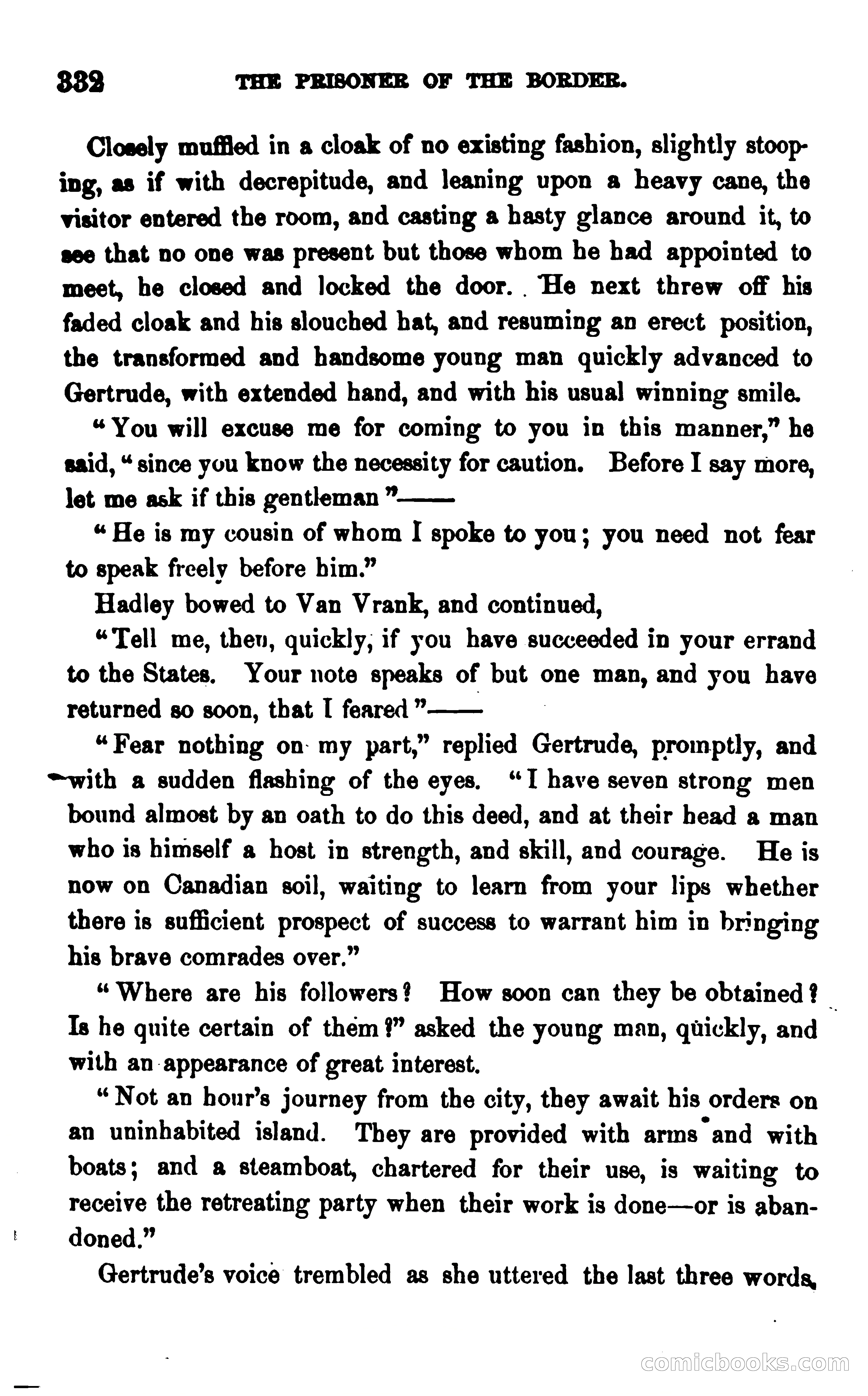 The Prisoner of the Border: A Tale of 1838 — page 347 of 394