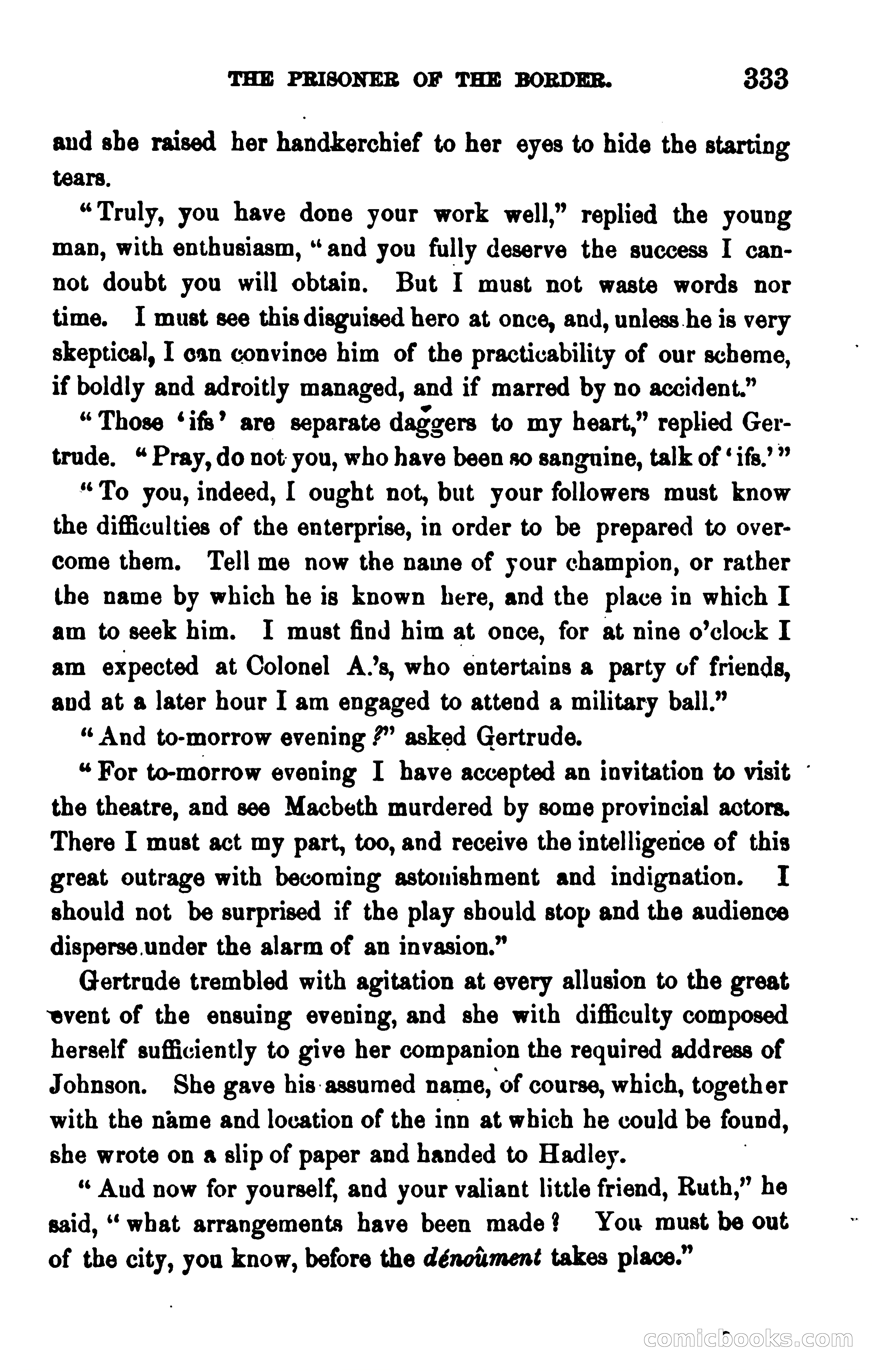 The Prisoner of the Border: A Tale of 1838 — page 348 of 394