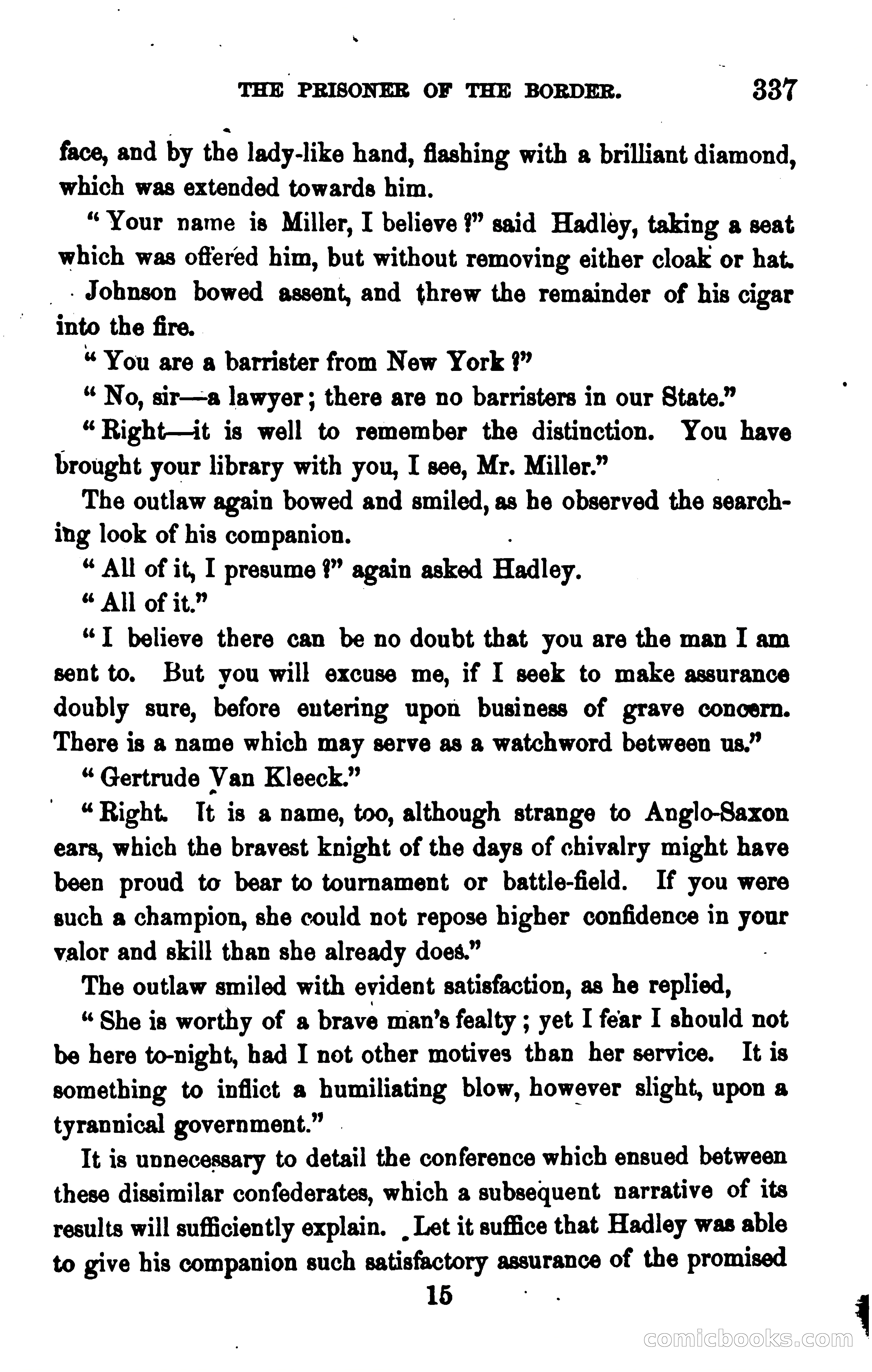 The Prisoner of the Border: A Tale of 1838 — page 352 of 394