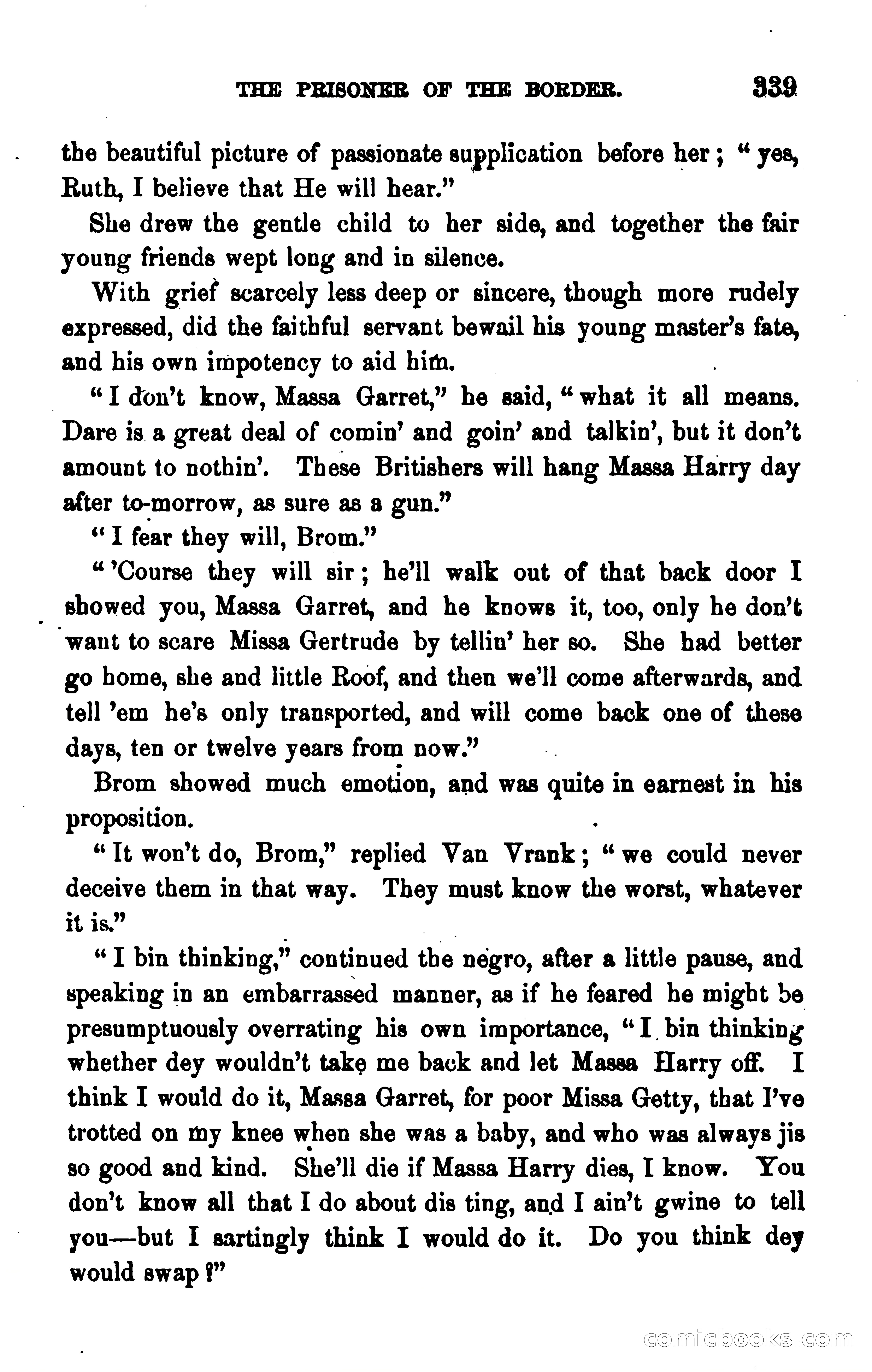 The Prisoner of the Border: A Tale of 1838 — page 354 of 394