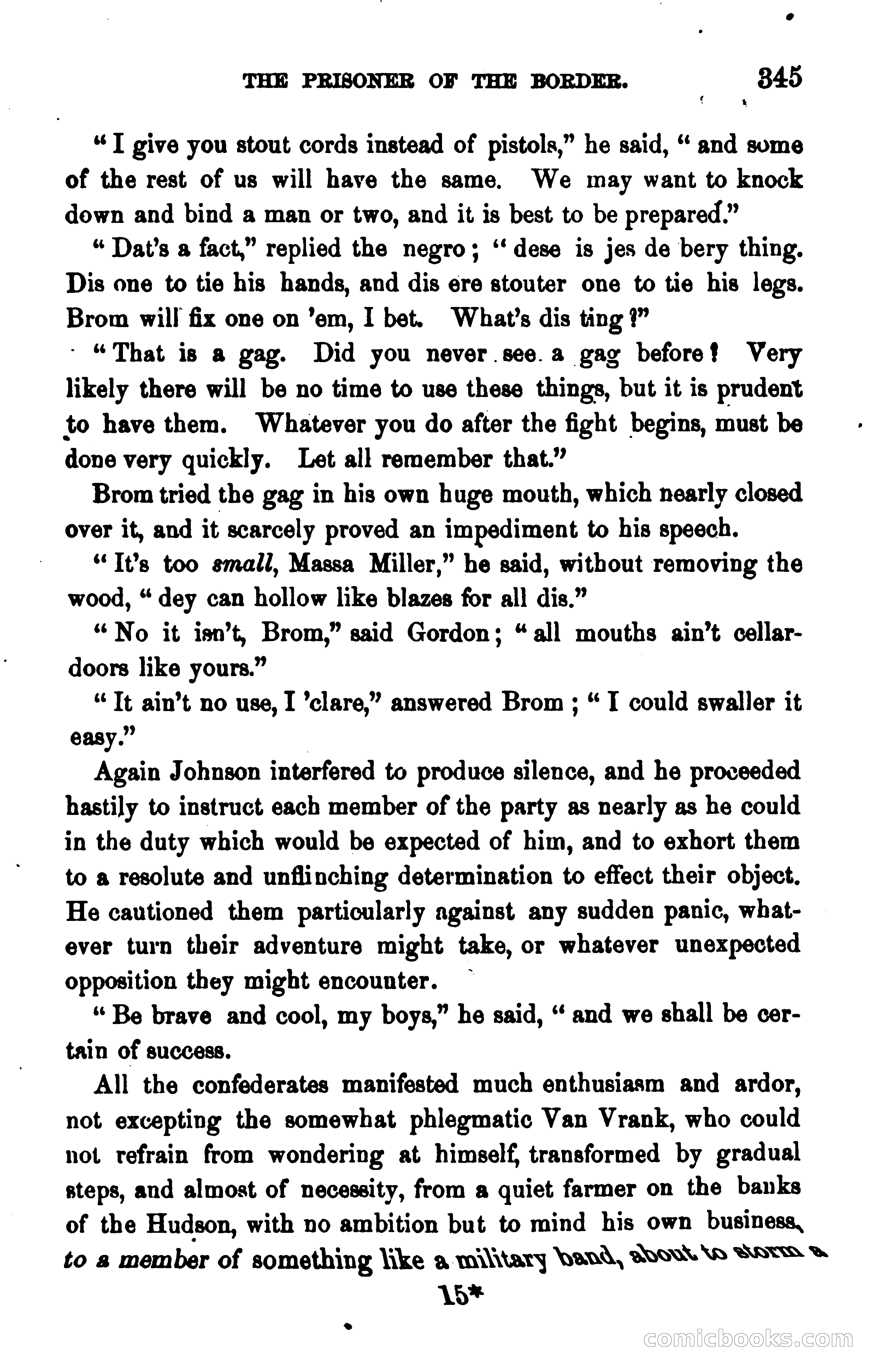 The Prisoner of the Border: A Tale of 1838 — page 360 of 394