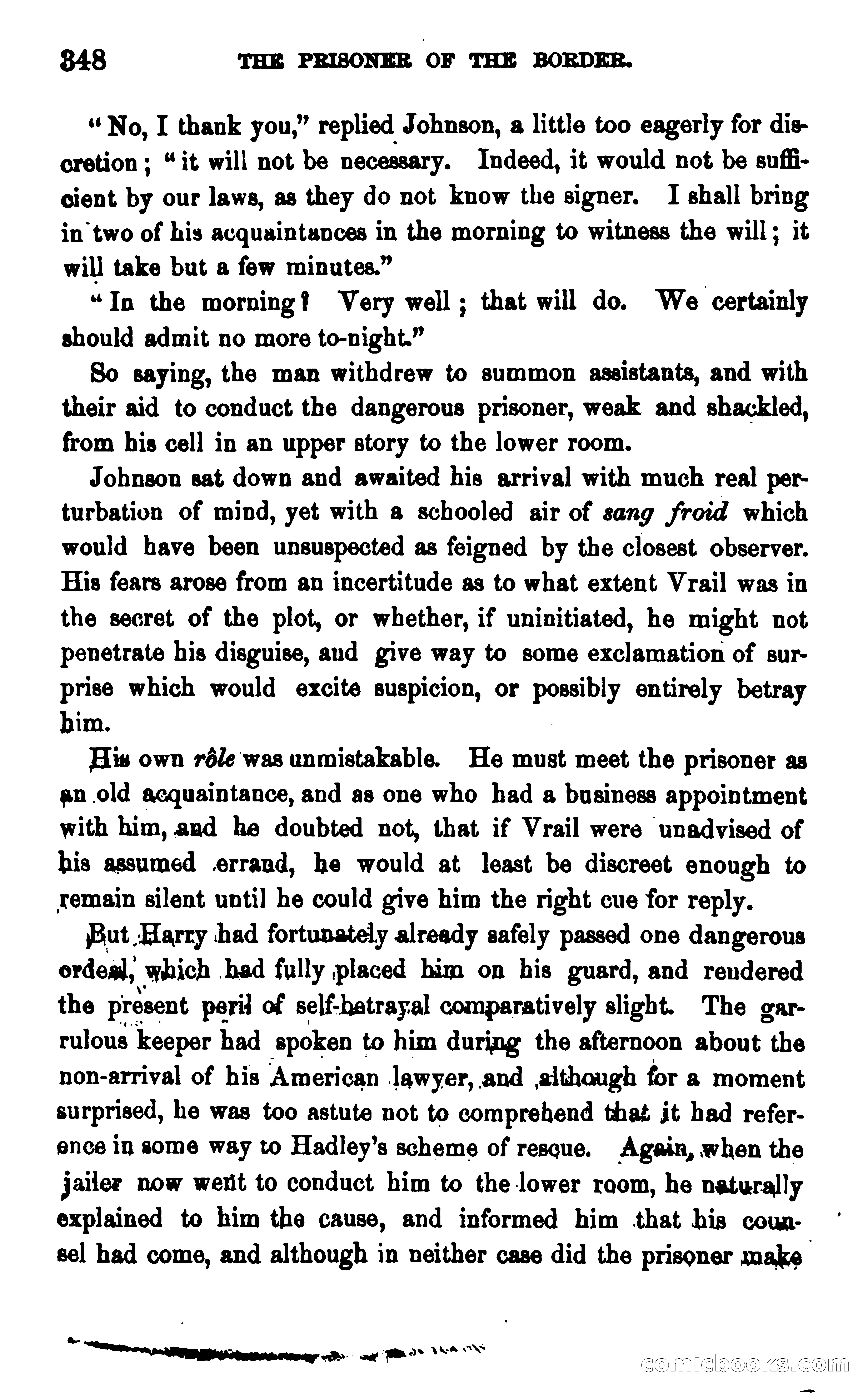 The Prisoner of the Border: A Tale of 1838 — page 363 of 394