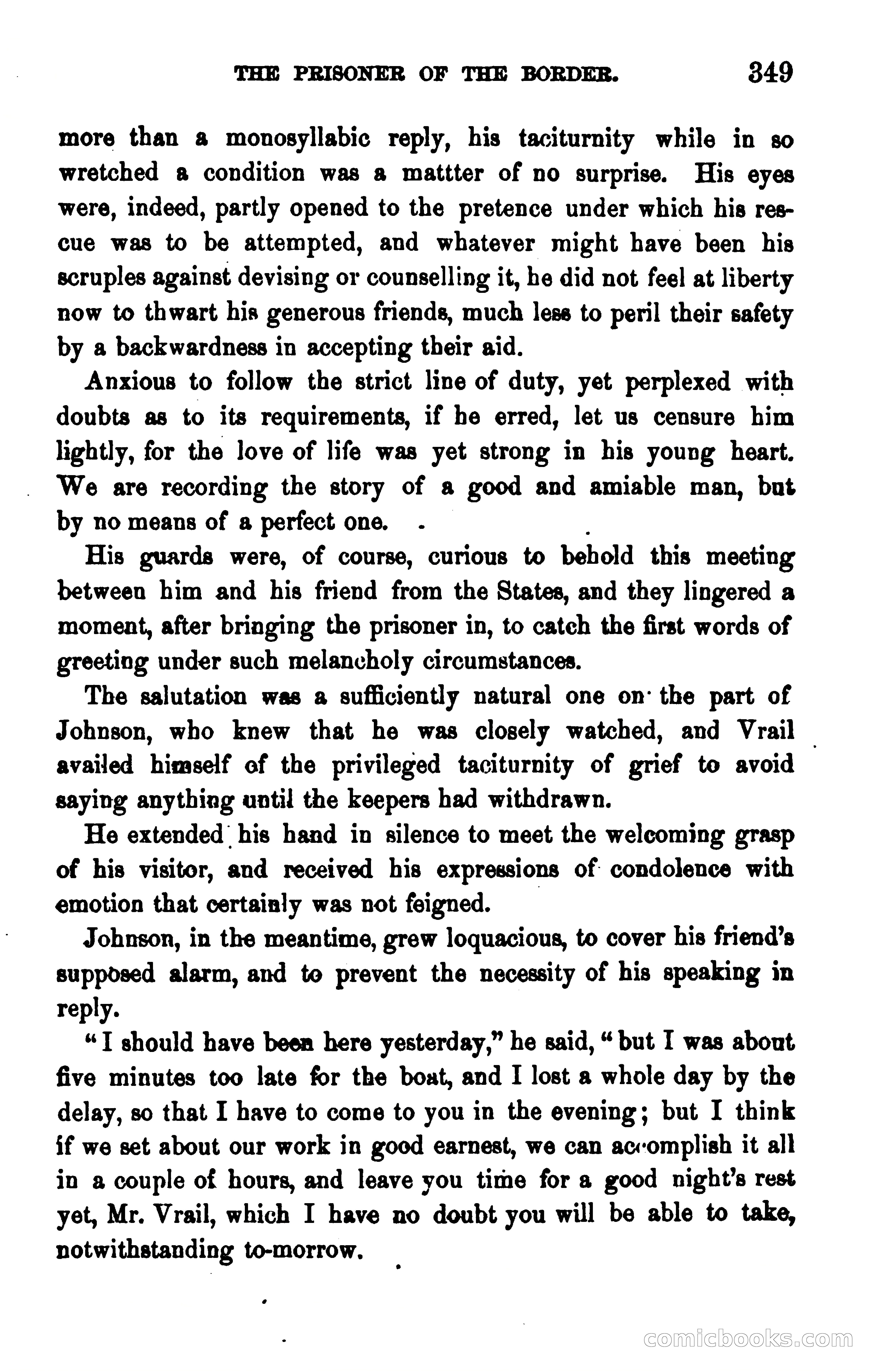The Prisoner of the Border: A Tale of 1838 — page 364 of 394