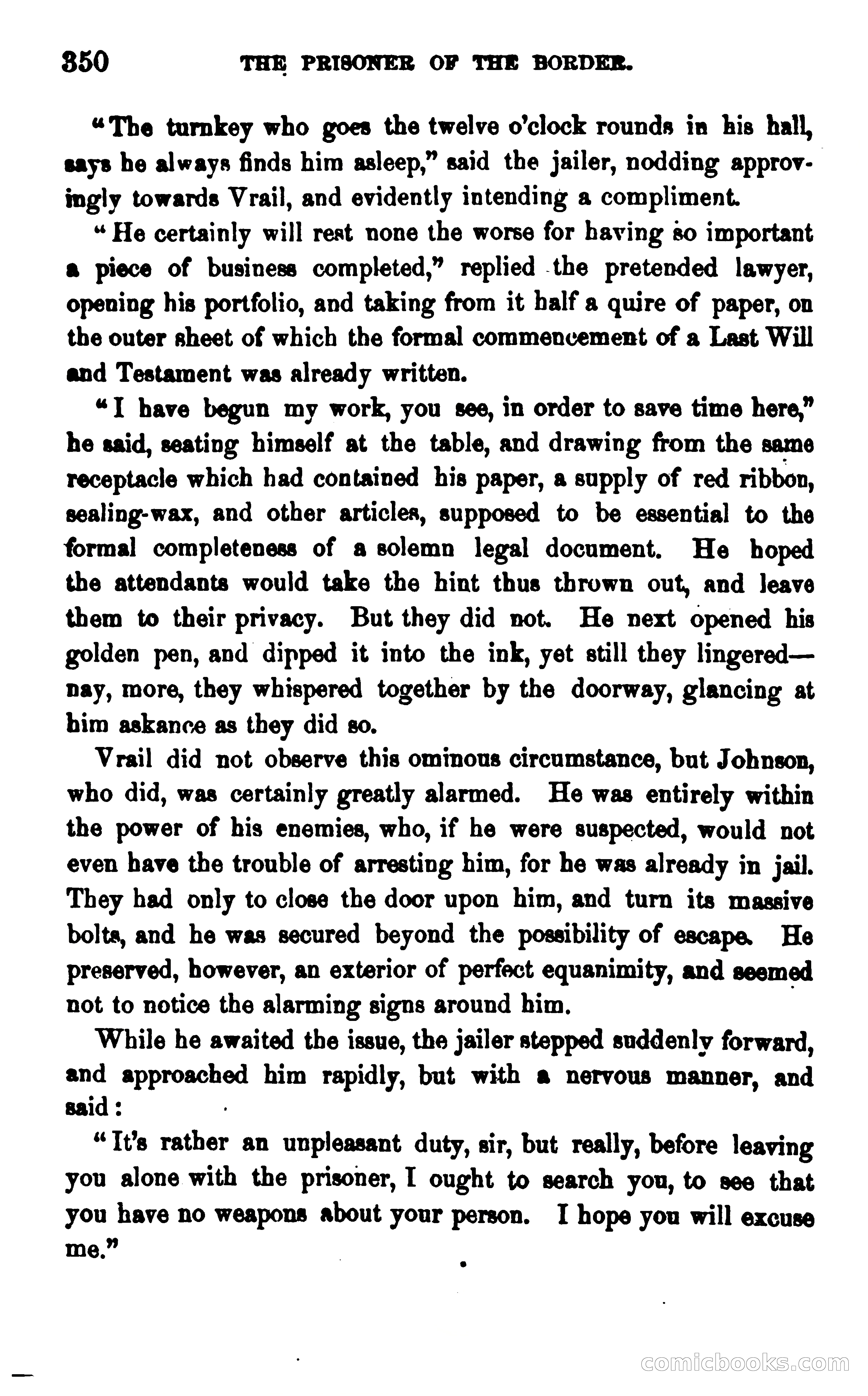The Prisoner of the Border: A Tale of 1838 — page 365 of 394