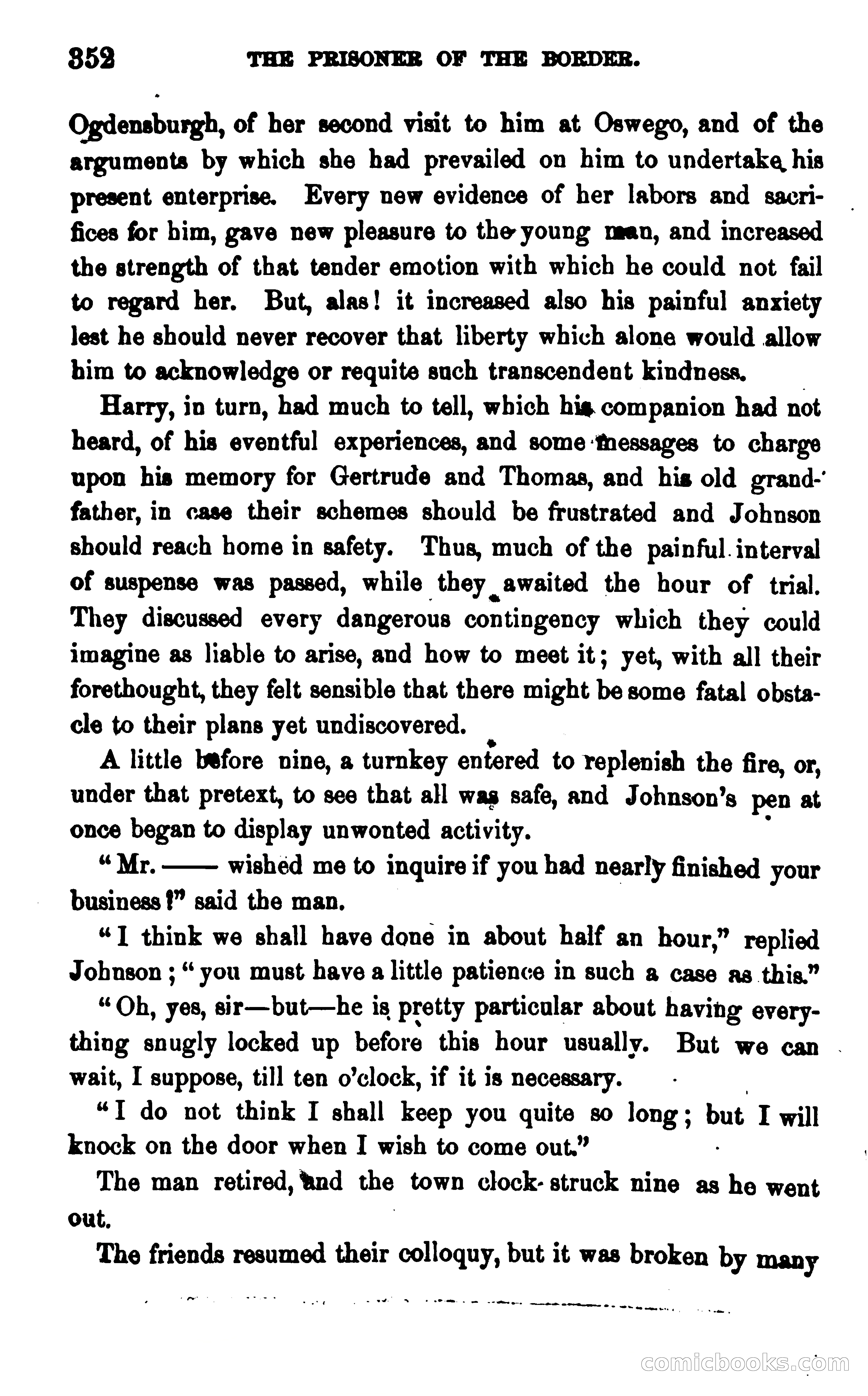 The Prisoner of the Border: A Tale of 1838 — page 367 of 394
