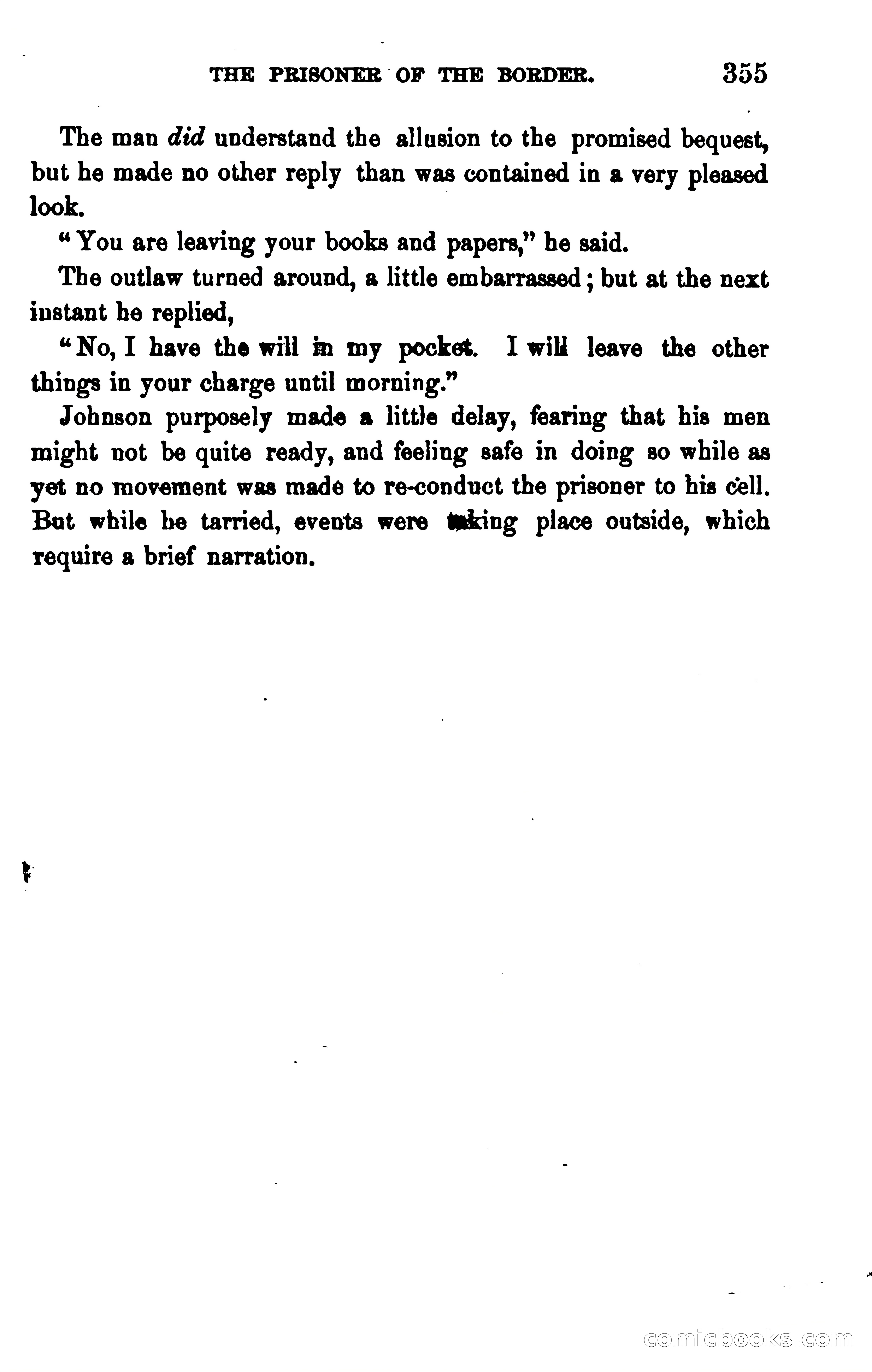 The Prisoner of the Border: A Tale of 1838 — page 370 of 394