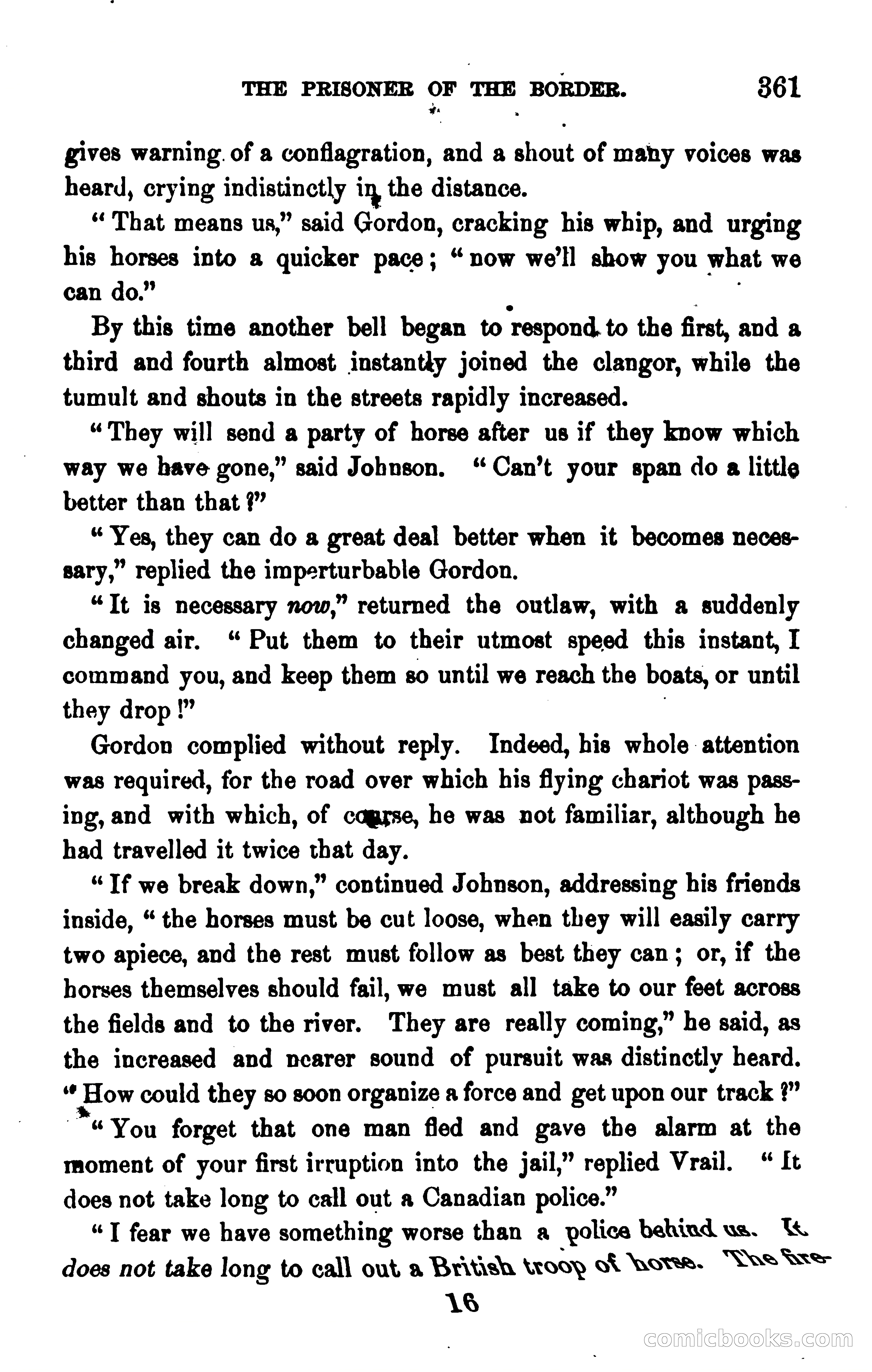 The Prisoner of the Border: A Tale of 1838 — page 378 of 394