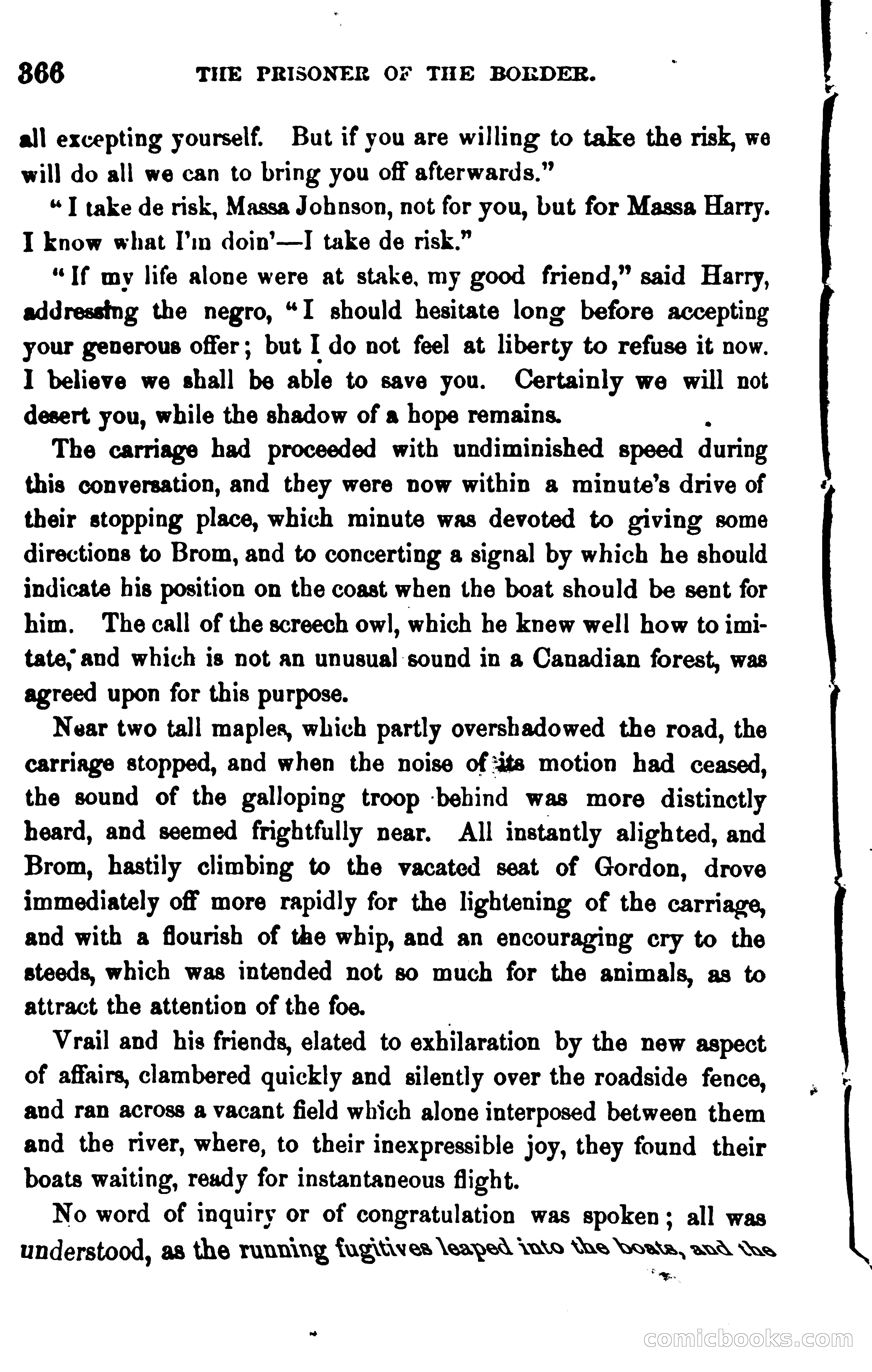 The Prisoner of the Border: A Tale of 1838 — page 383 of 394