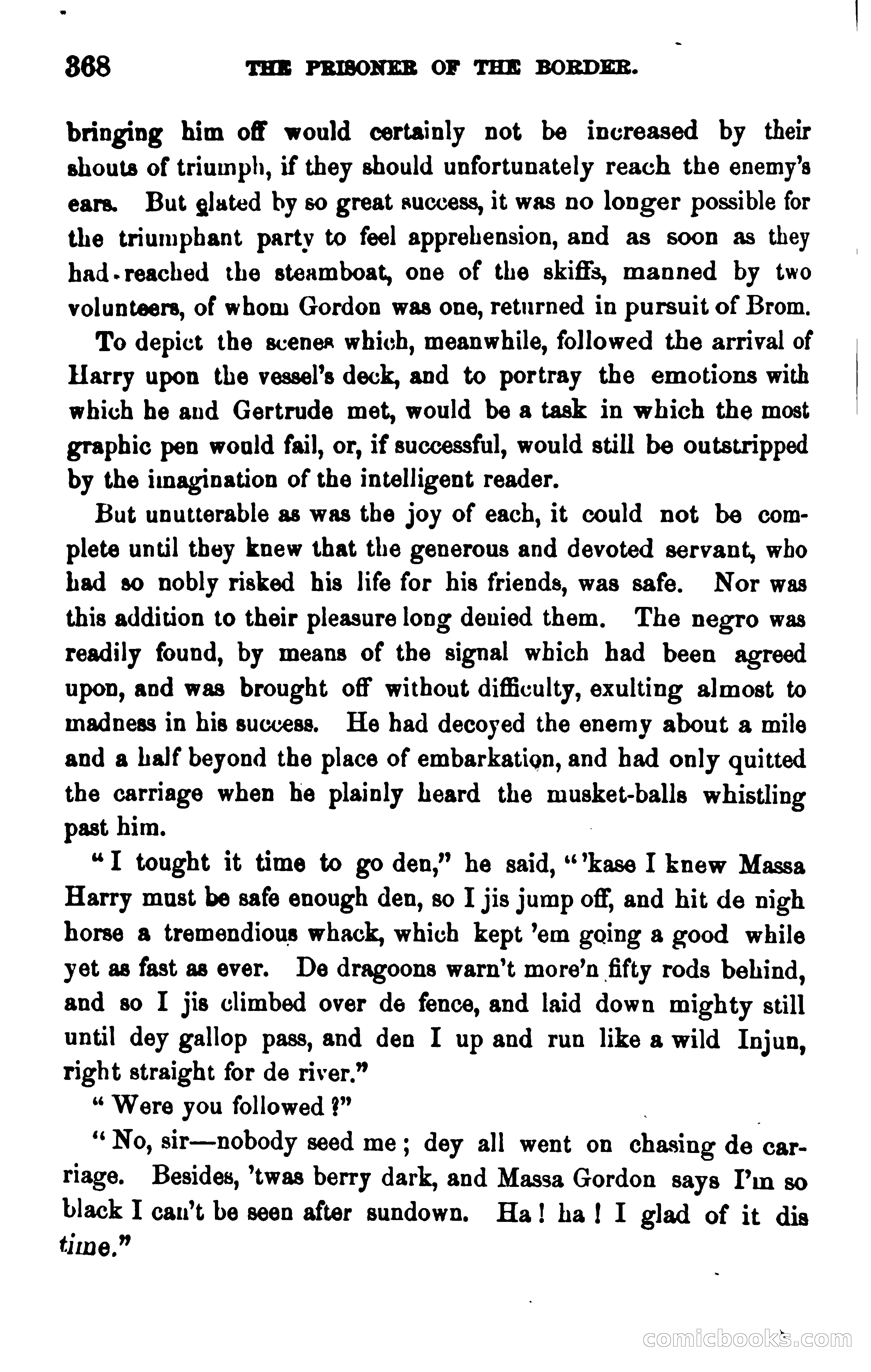 The Prisoner of the Border: A Tale of 1838 — page 385 of 394