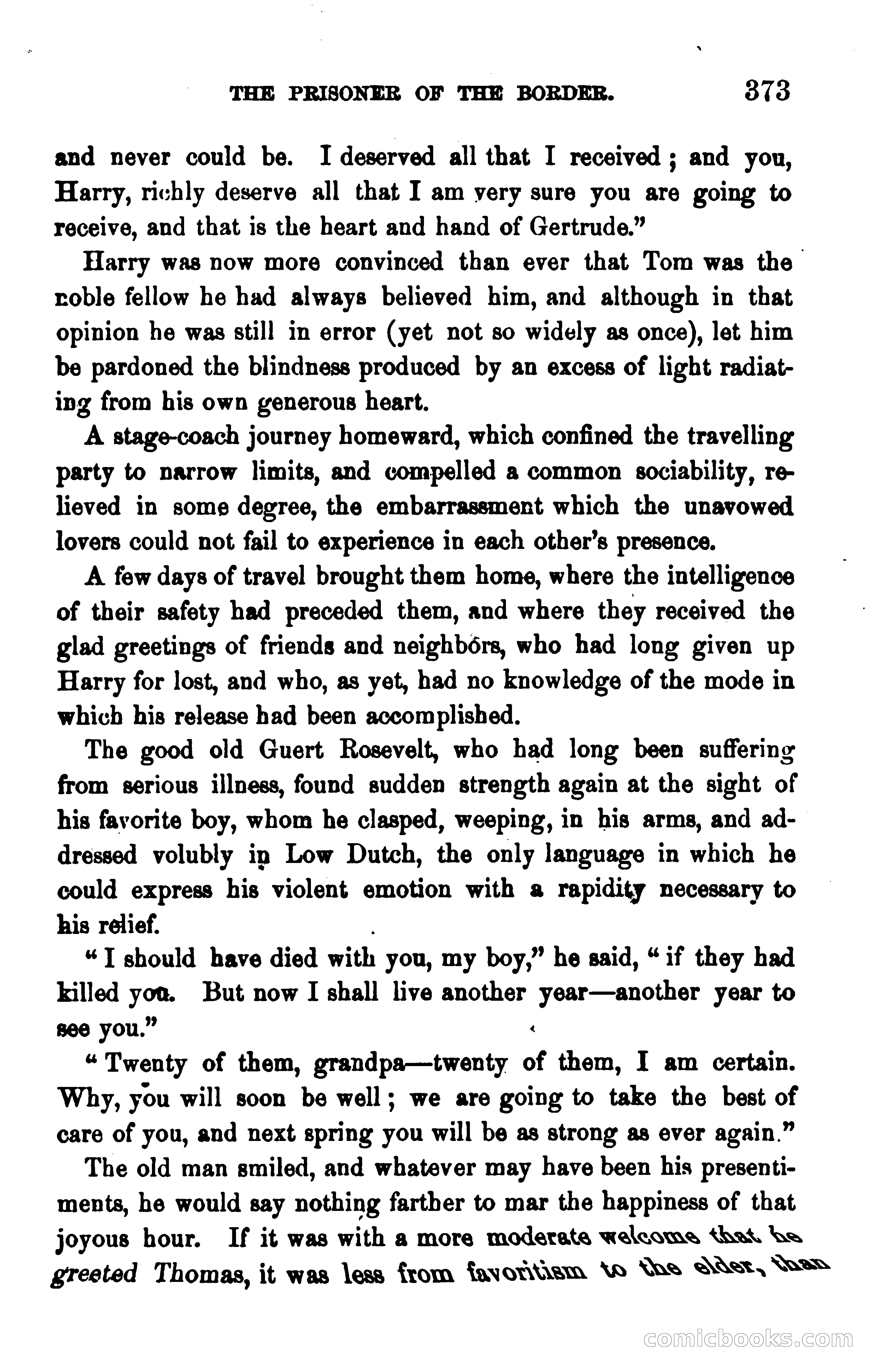 The Prisoner of the Border: A Tale of 1838 — page 390 of 394