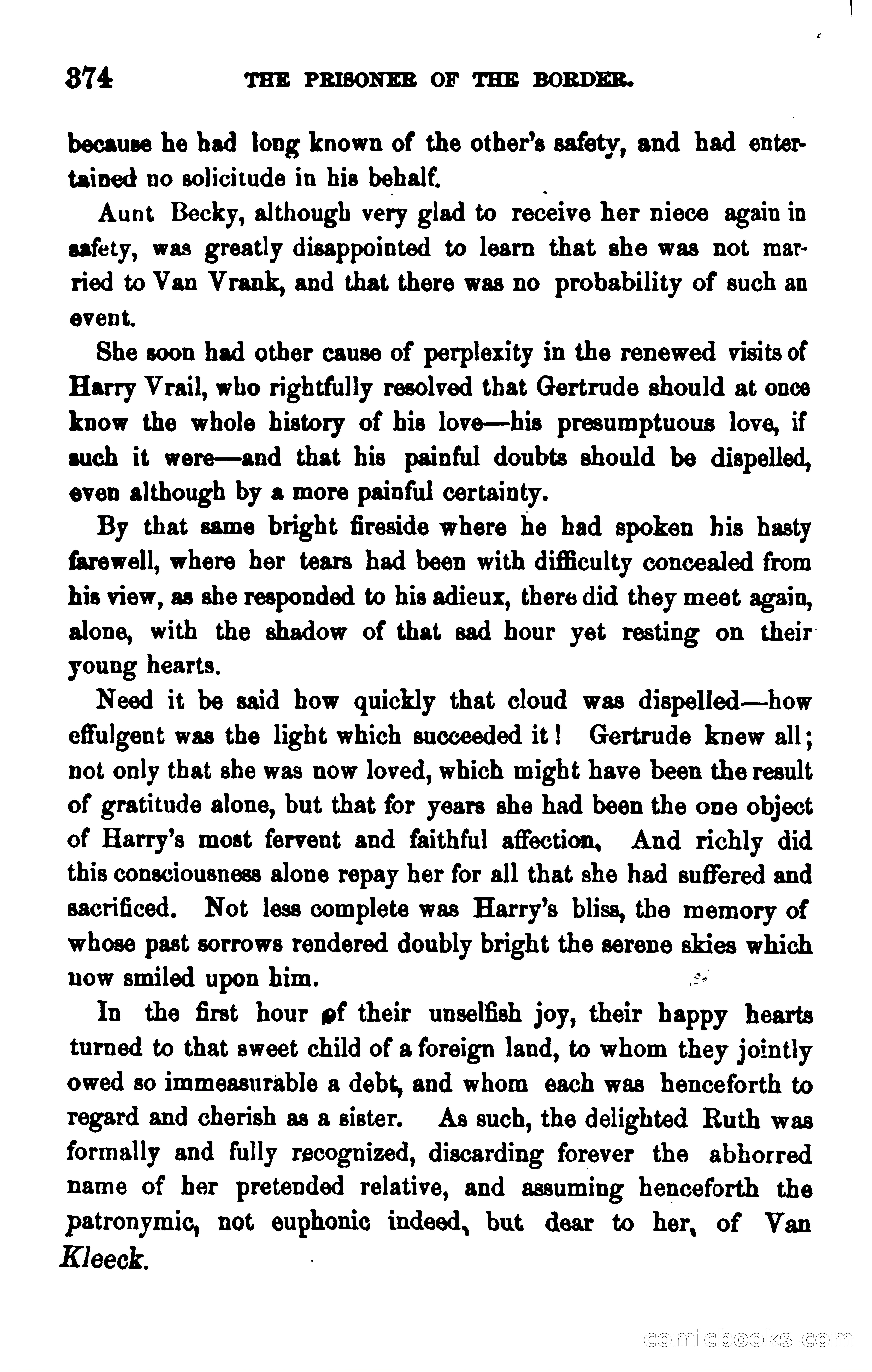 The Prisoner of the Border: A Tale of 1838 — page 391 of 394