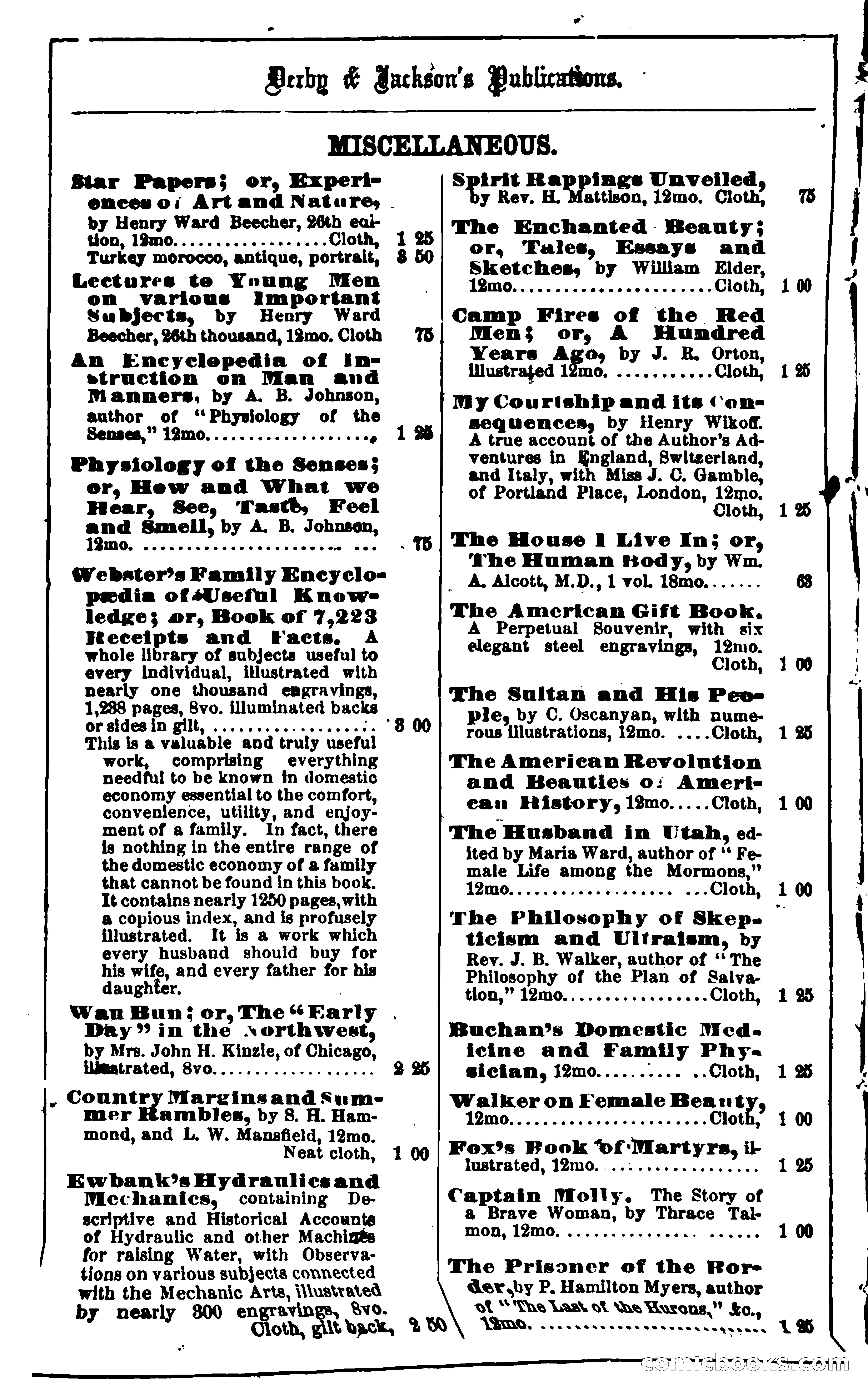 The Prisoner of the Border: A Tale of 1838 — page 399 of 394