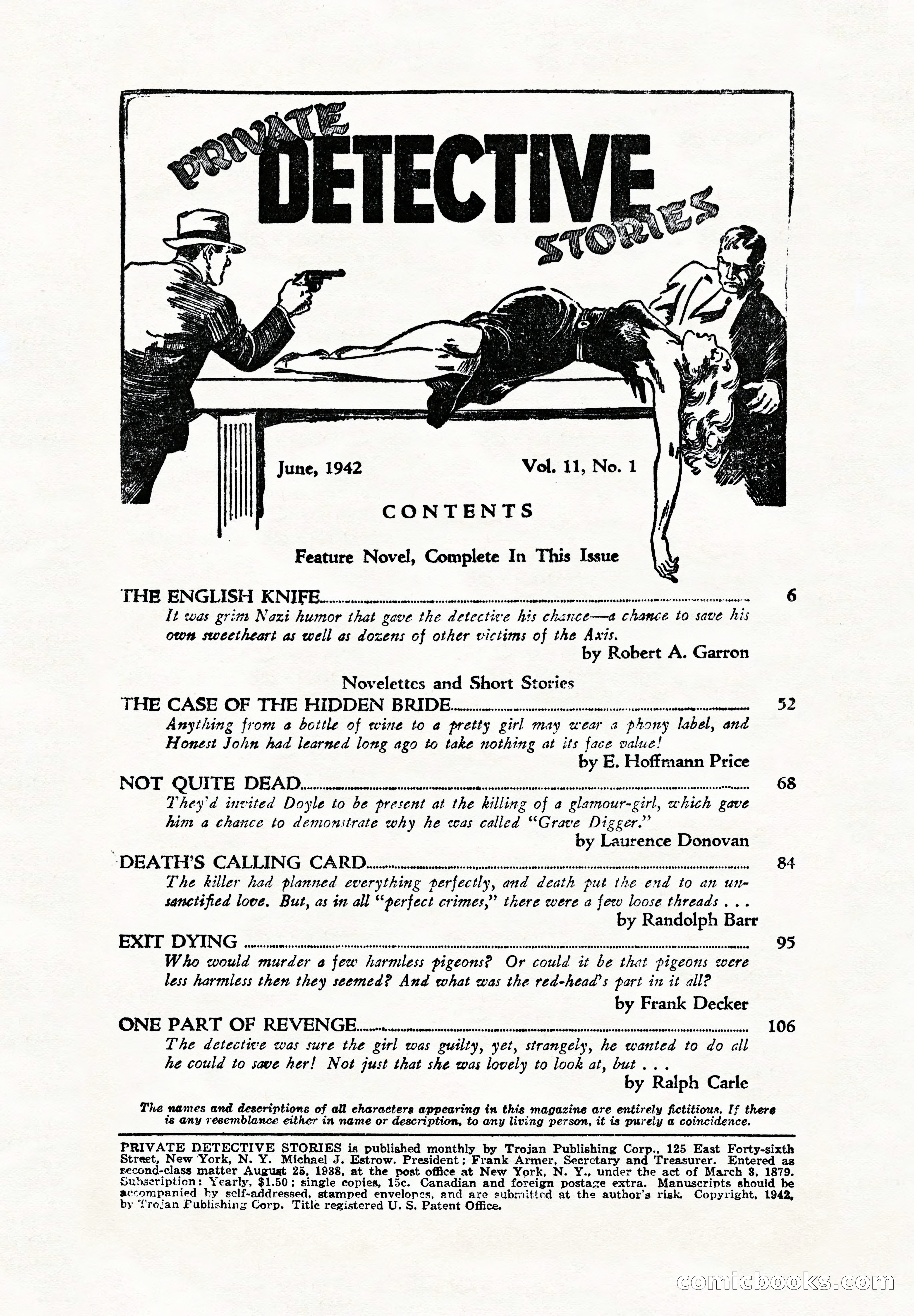 Private Detective, June 1942 — page 4 of 132