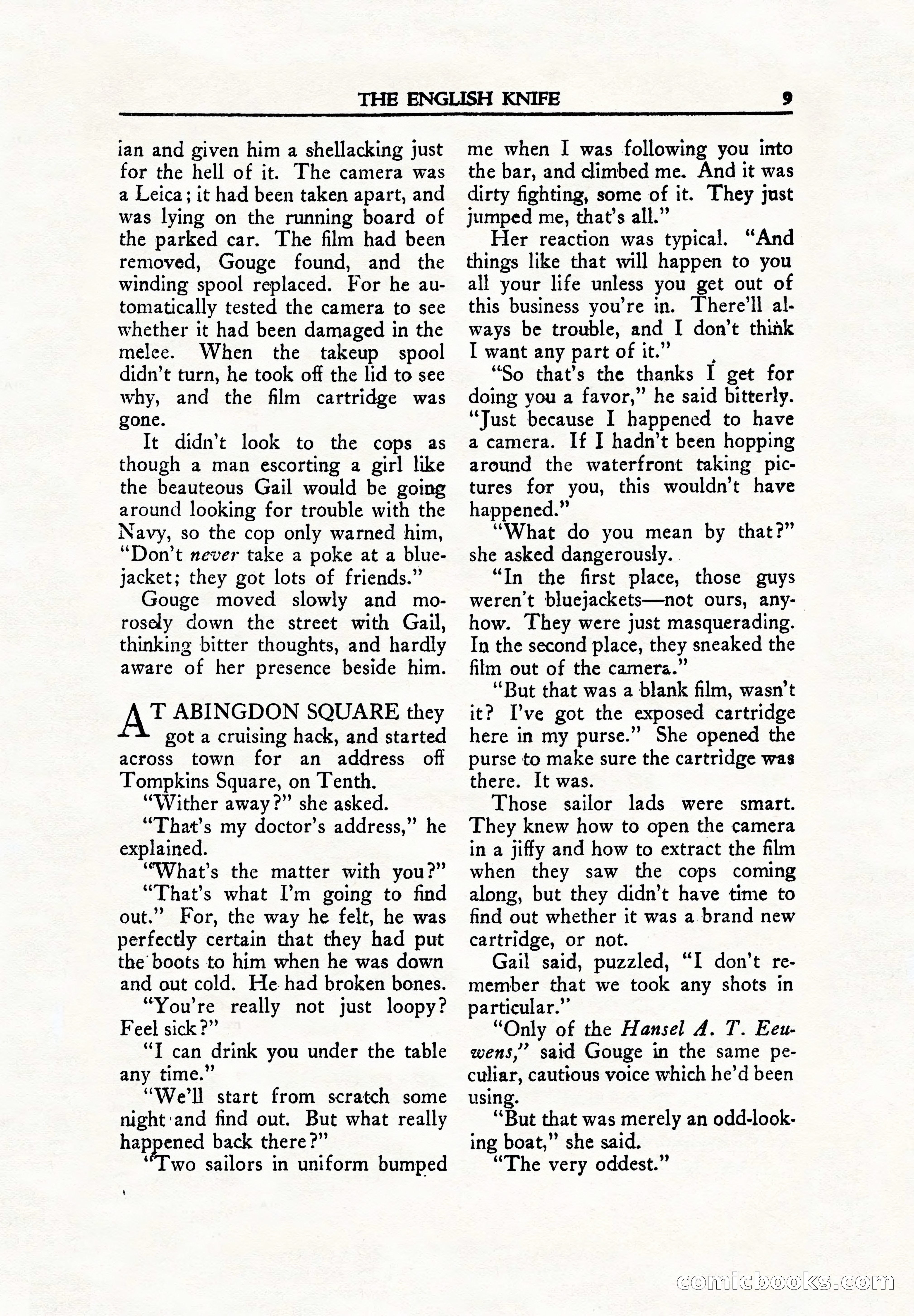 Private Detective, June 1942 — page 11 of 132