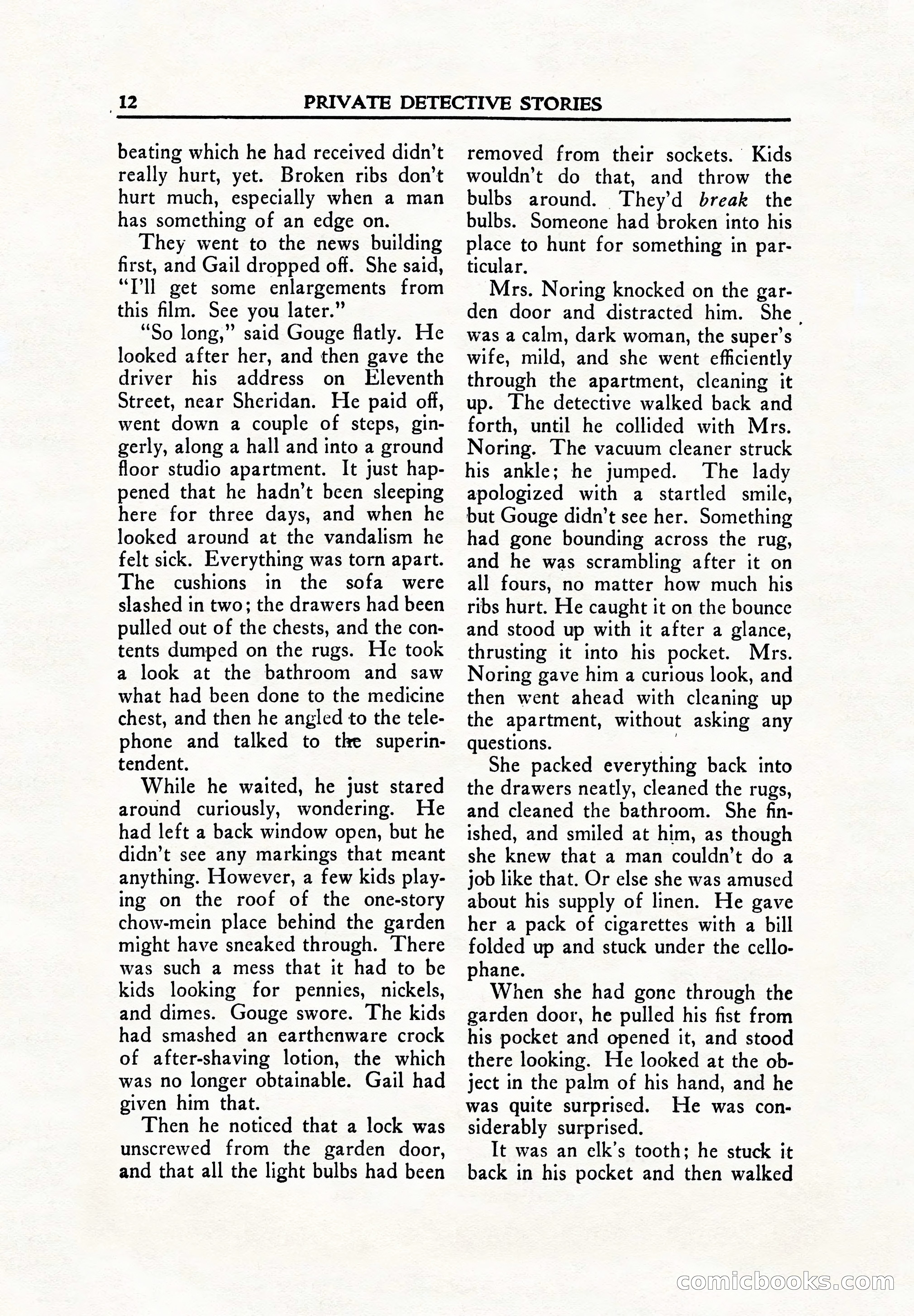 Private Detective, June 1942 — page 14 of 132