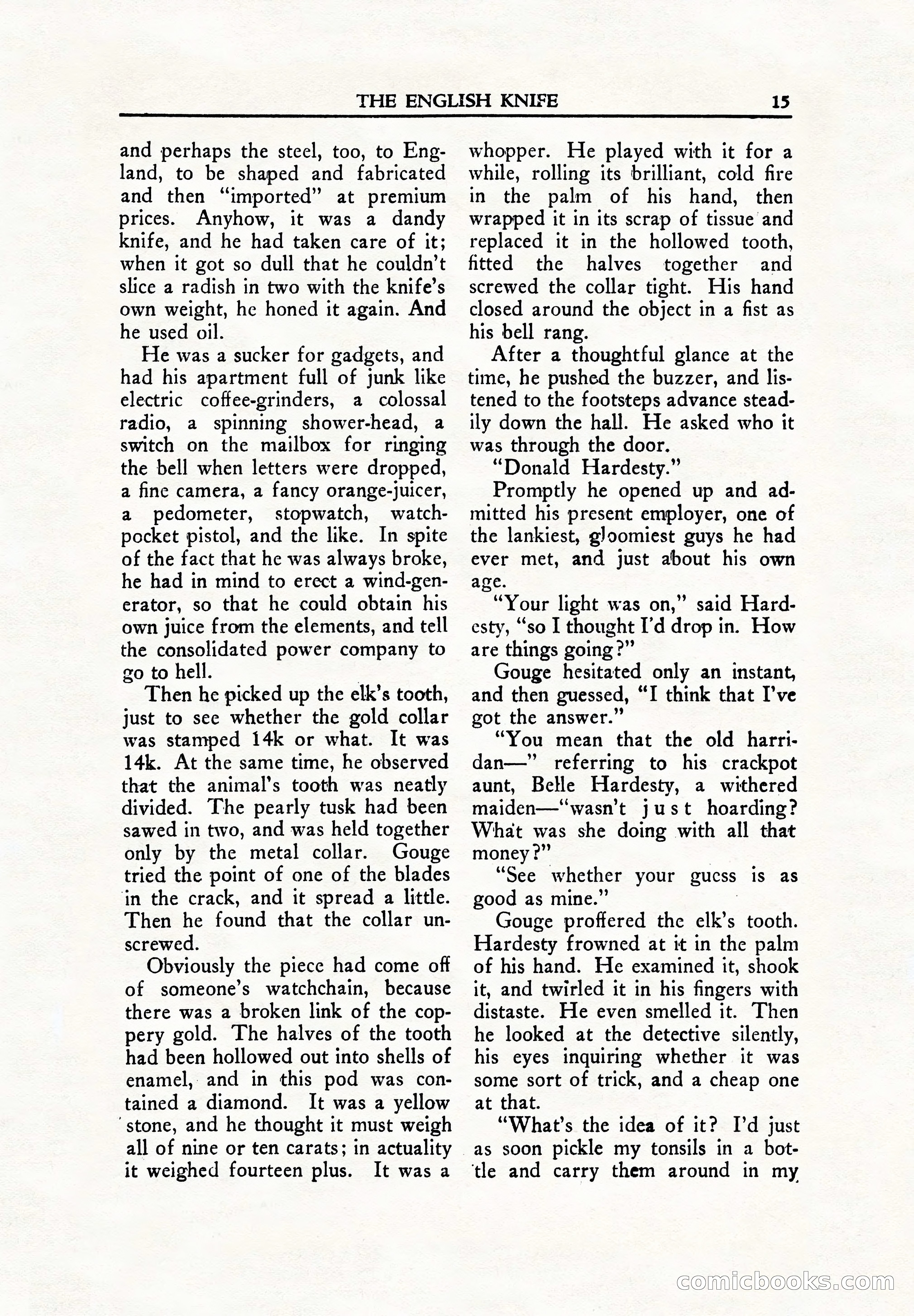 Private Detective, June 1942 — page 17 of 132