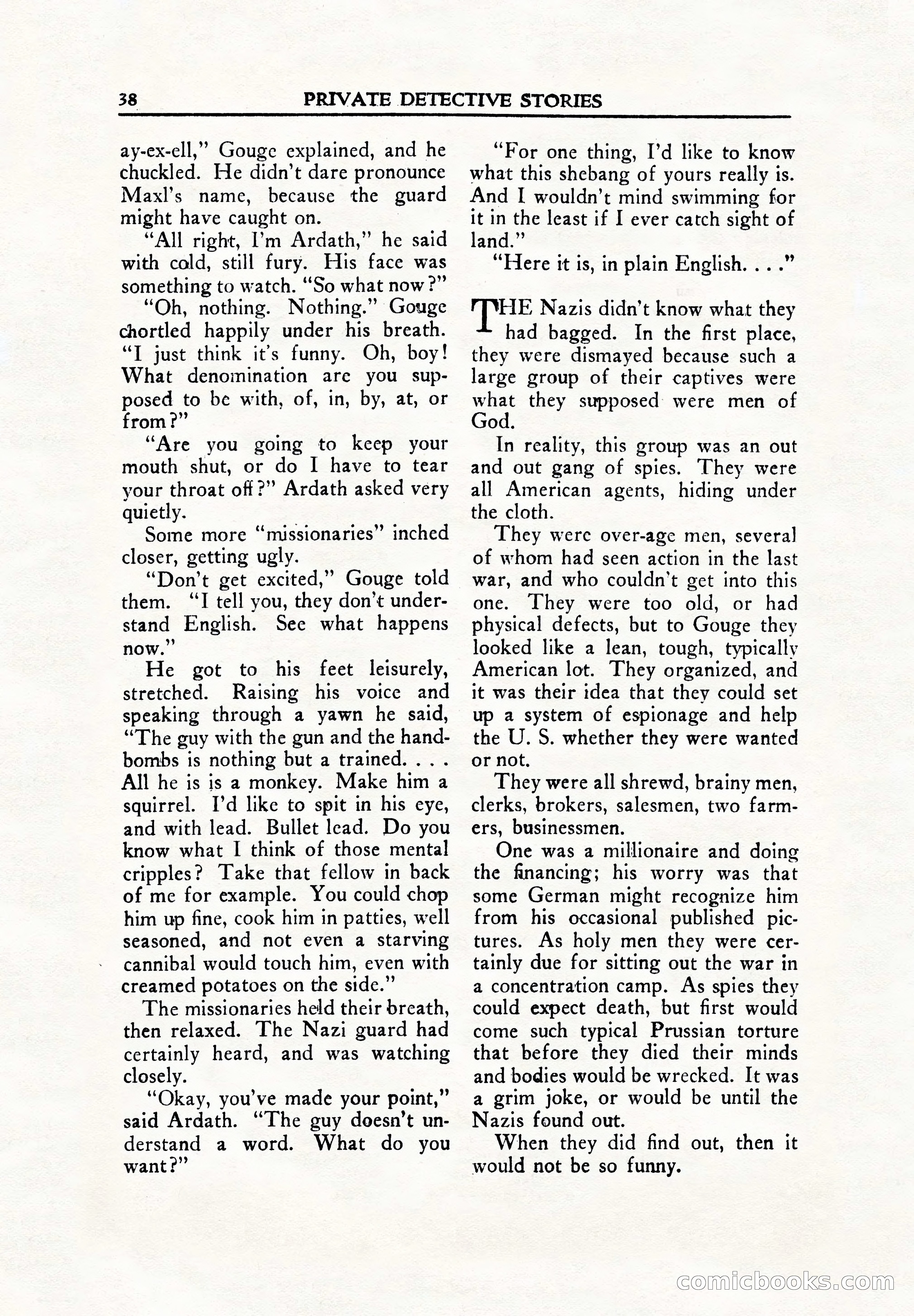 Private Detective, June 1942 — page 40 of 132