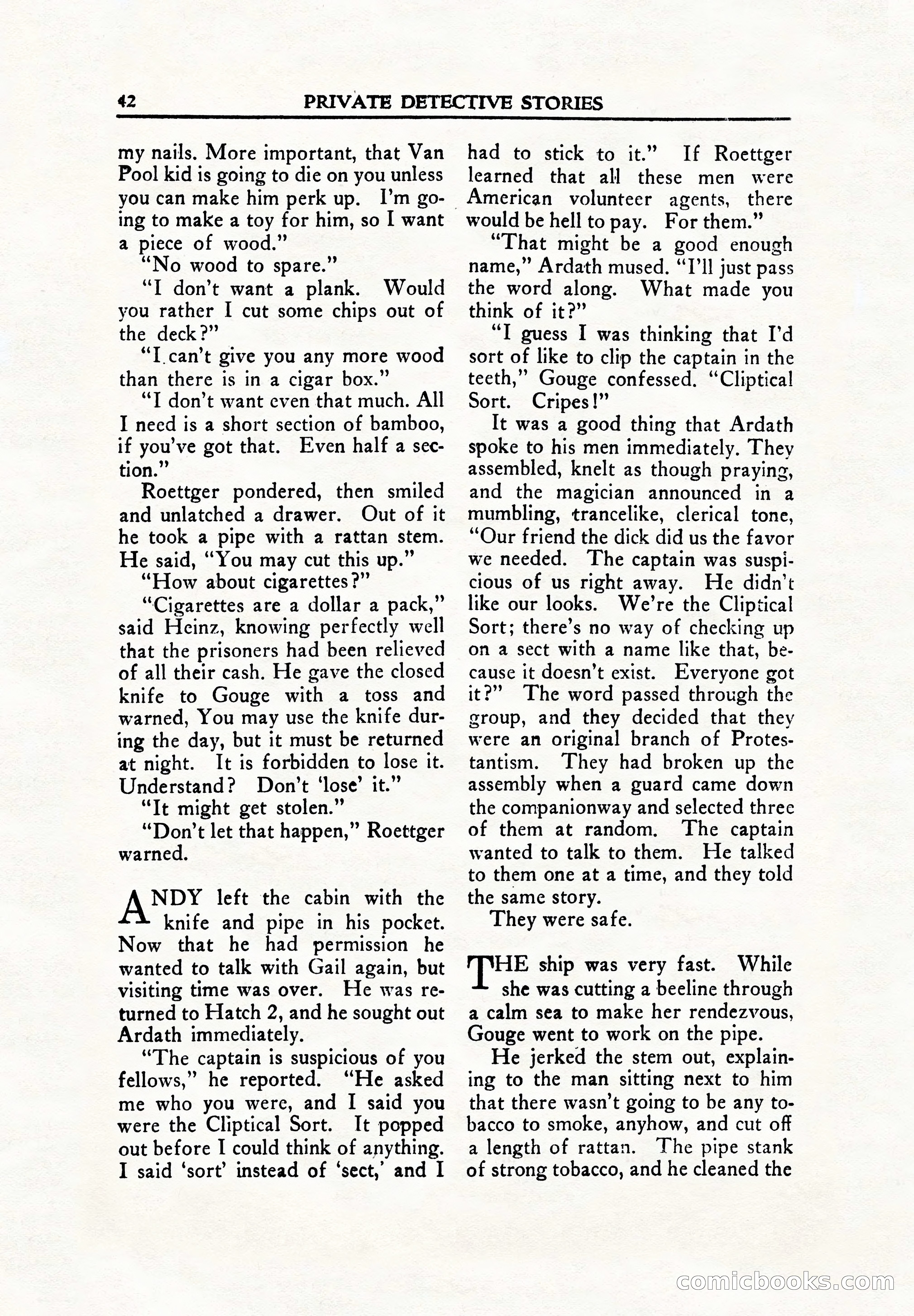 Private Detective, June 1942 — page 44 of 132