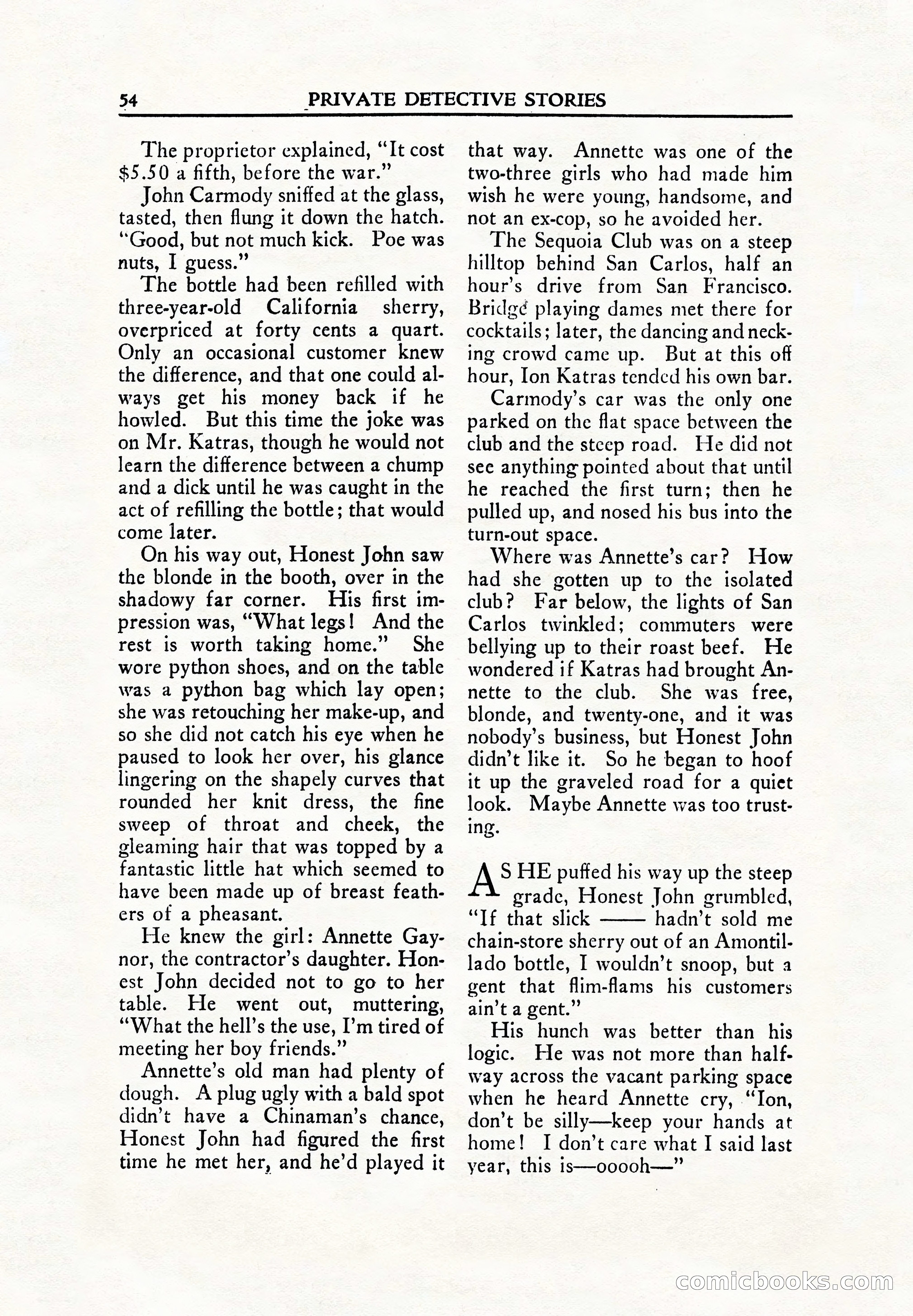 Private Detective, June 1942 — page 56 of 132