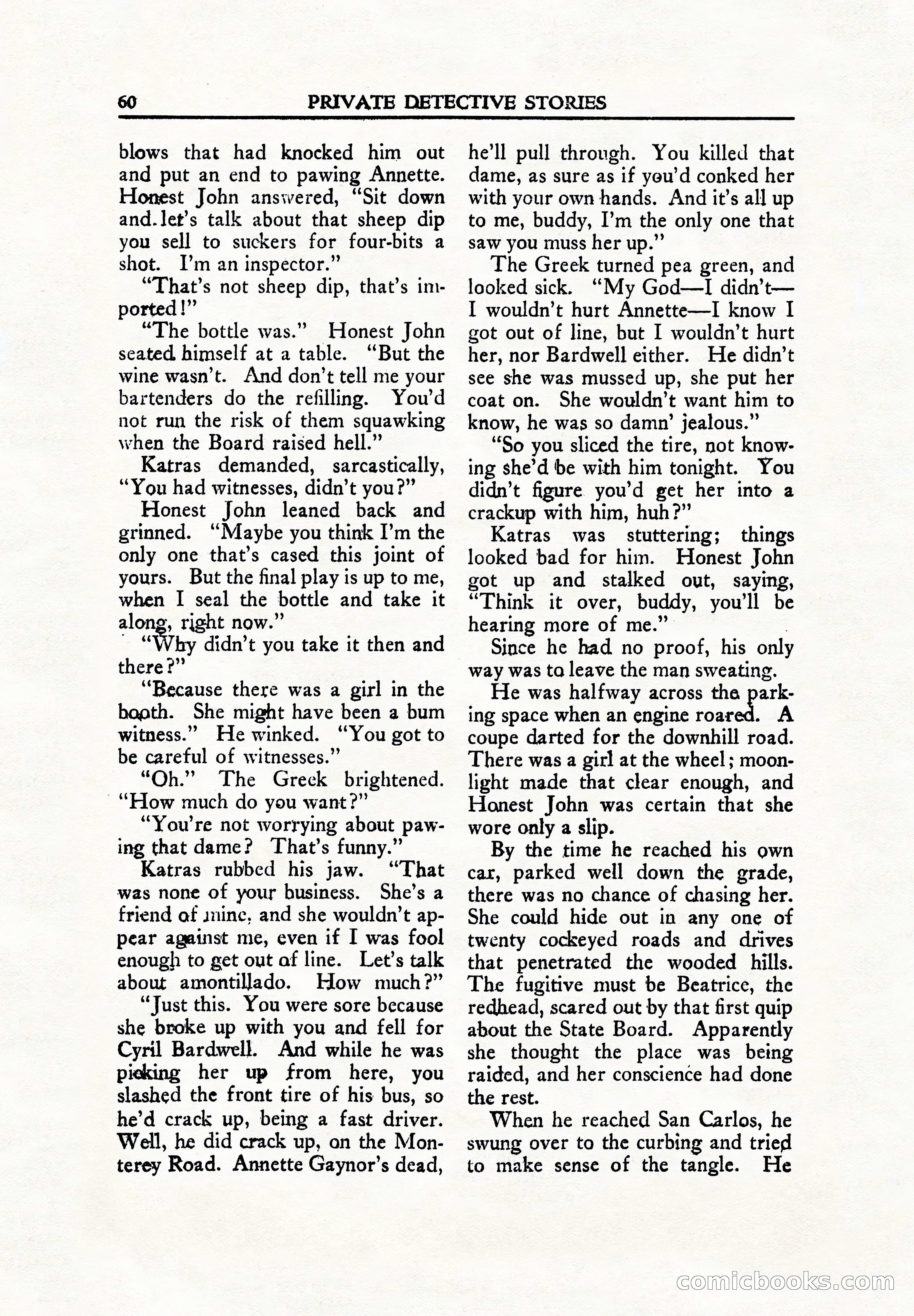 Private Detective, June 1942 — page 62 of 132