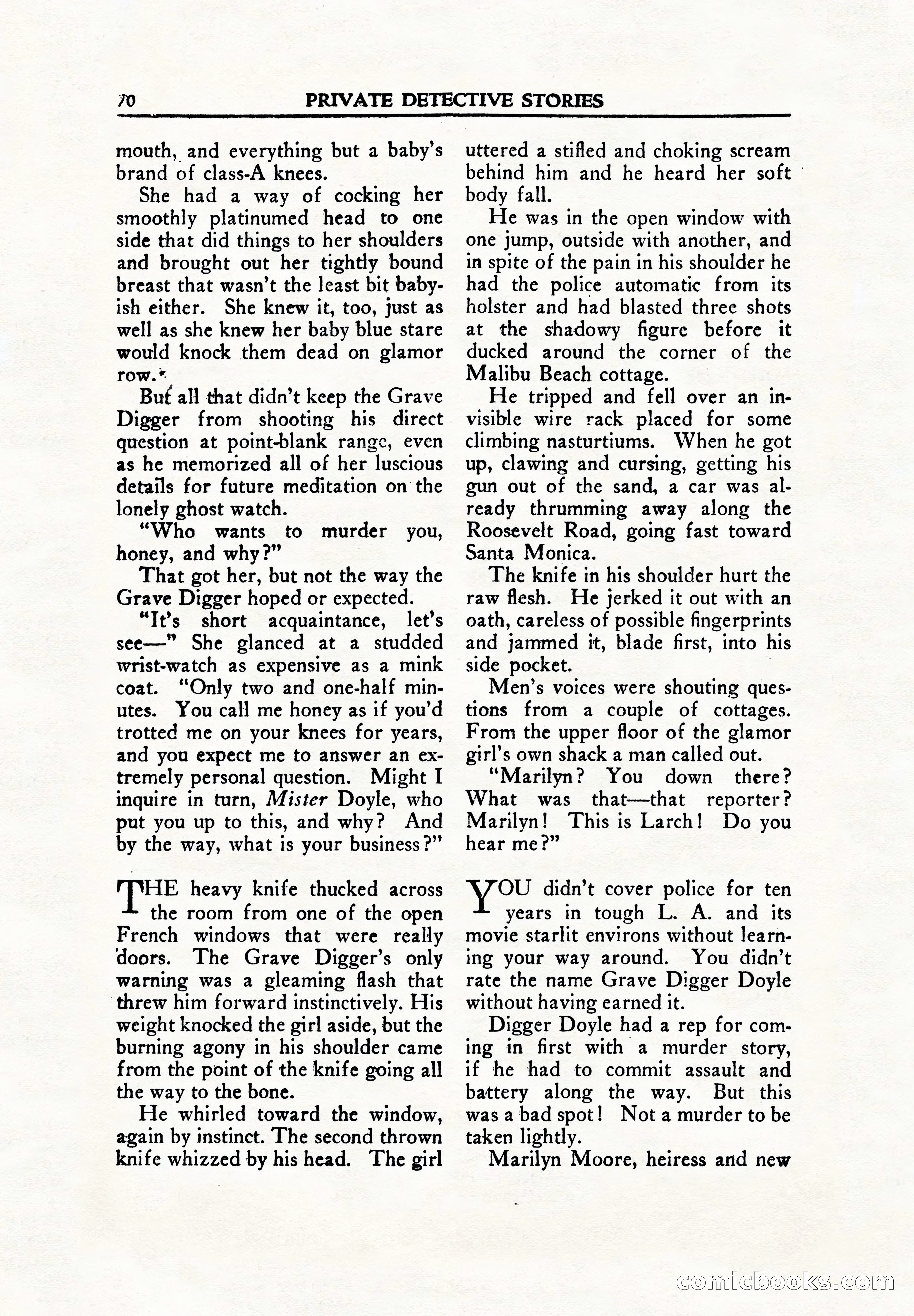 Private Detective, June 1942 — page 72 of 132