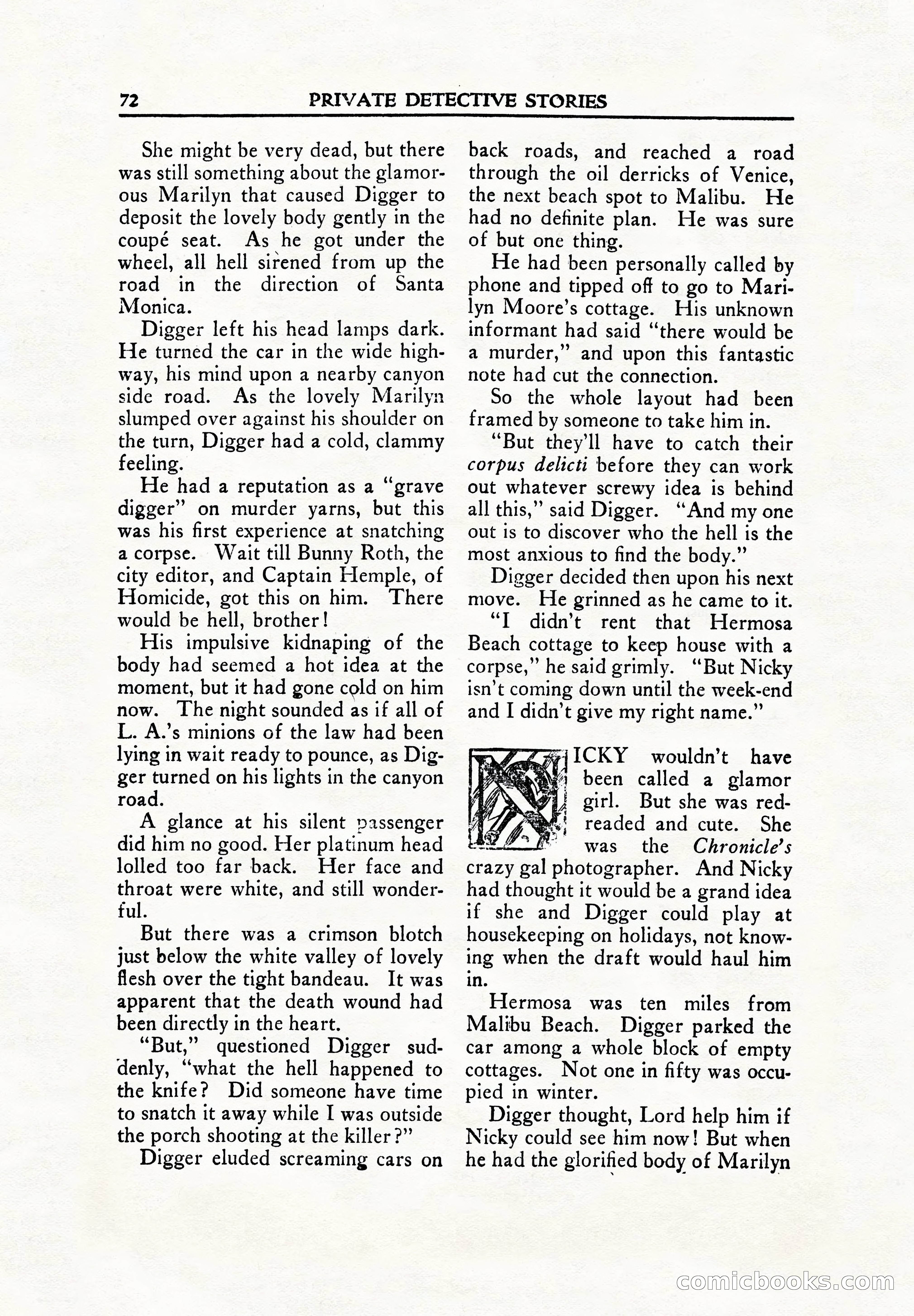 Private Detective, June 1942 — page 74 of 132