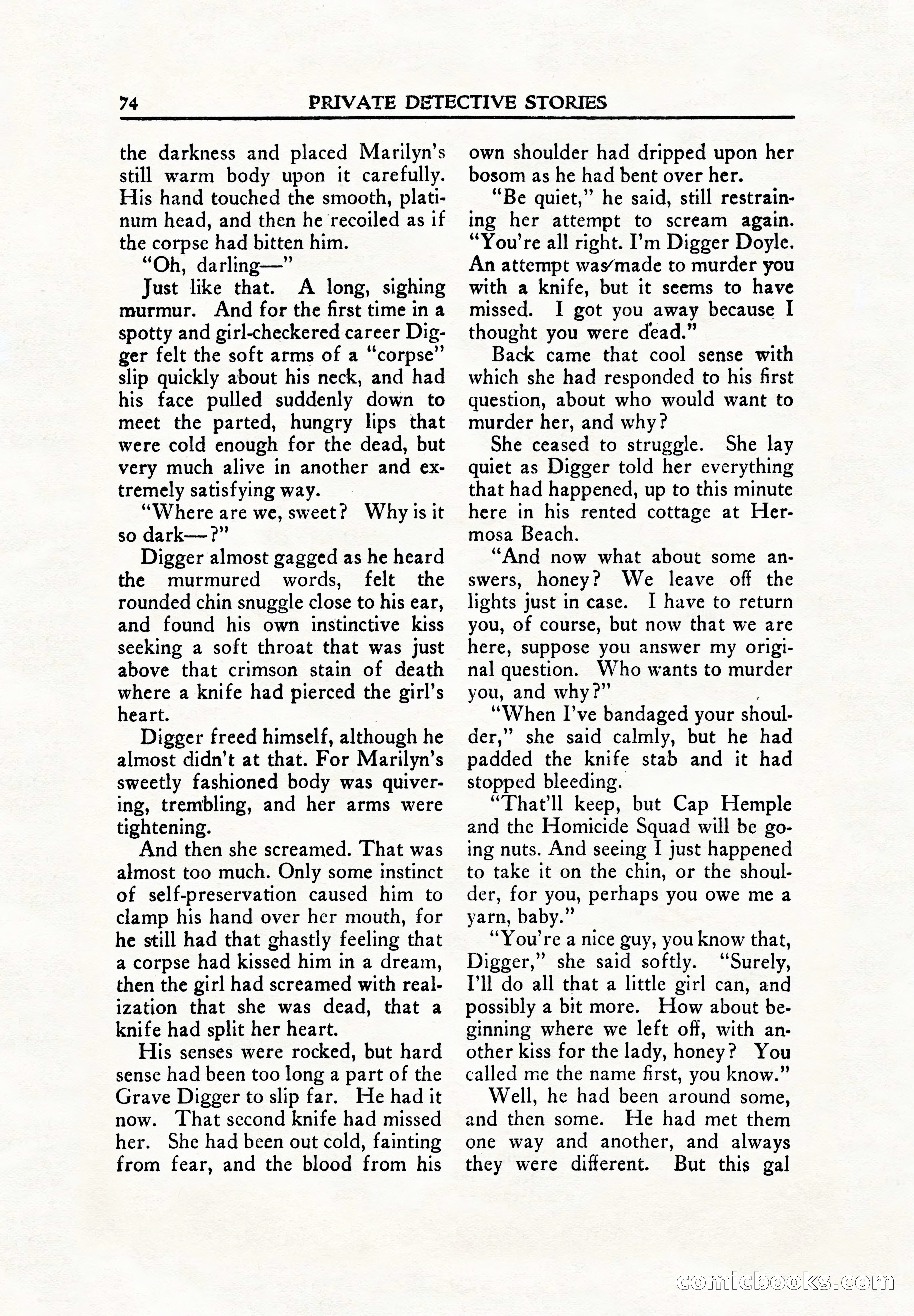 Private Detective, June 1942 — page 76 of 132