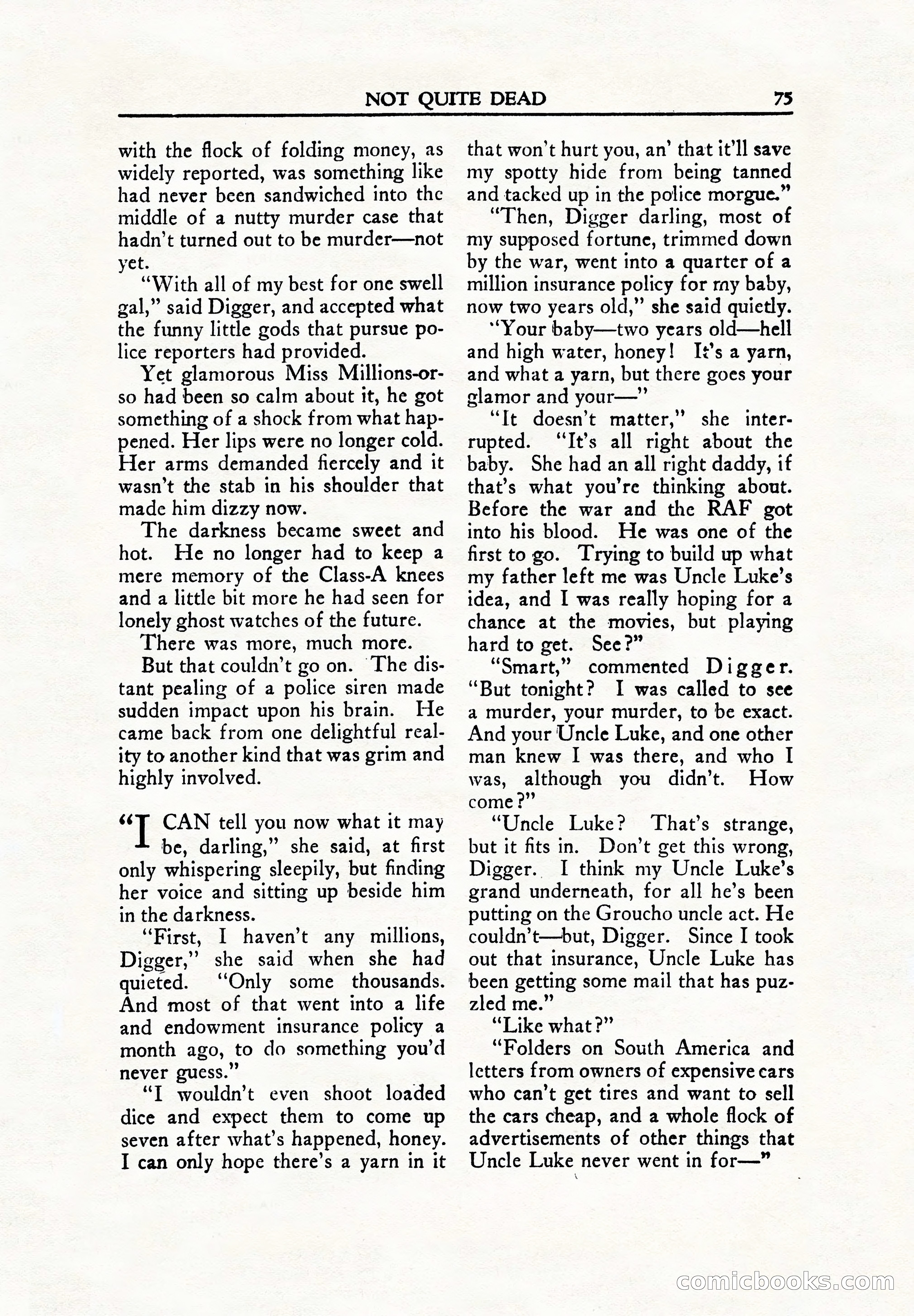 Private Detective, June 1942 — page 77 of 132