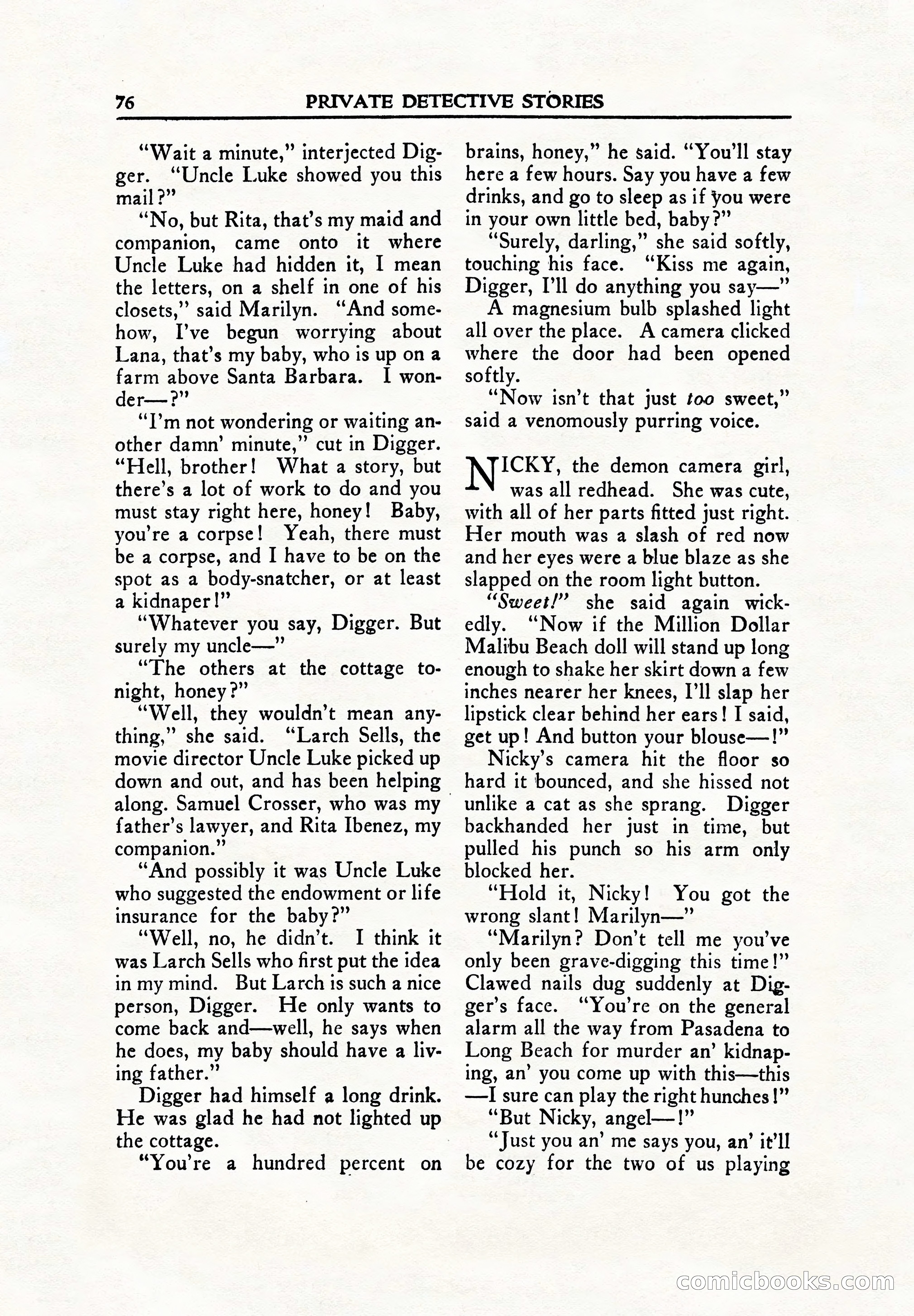 Private Detective, June 1942 — page 78 of 132