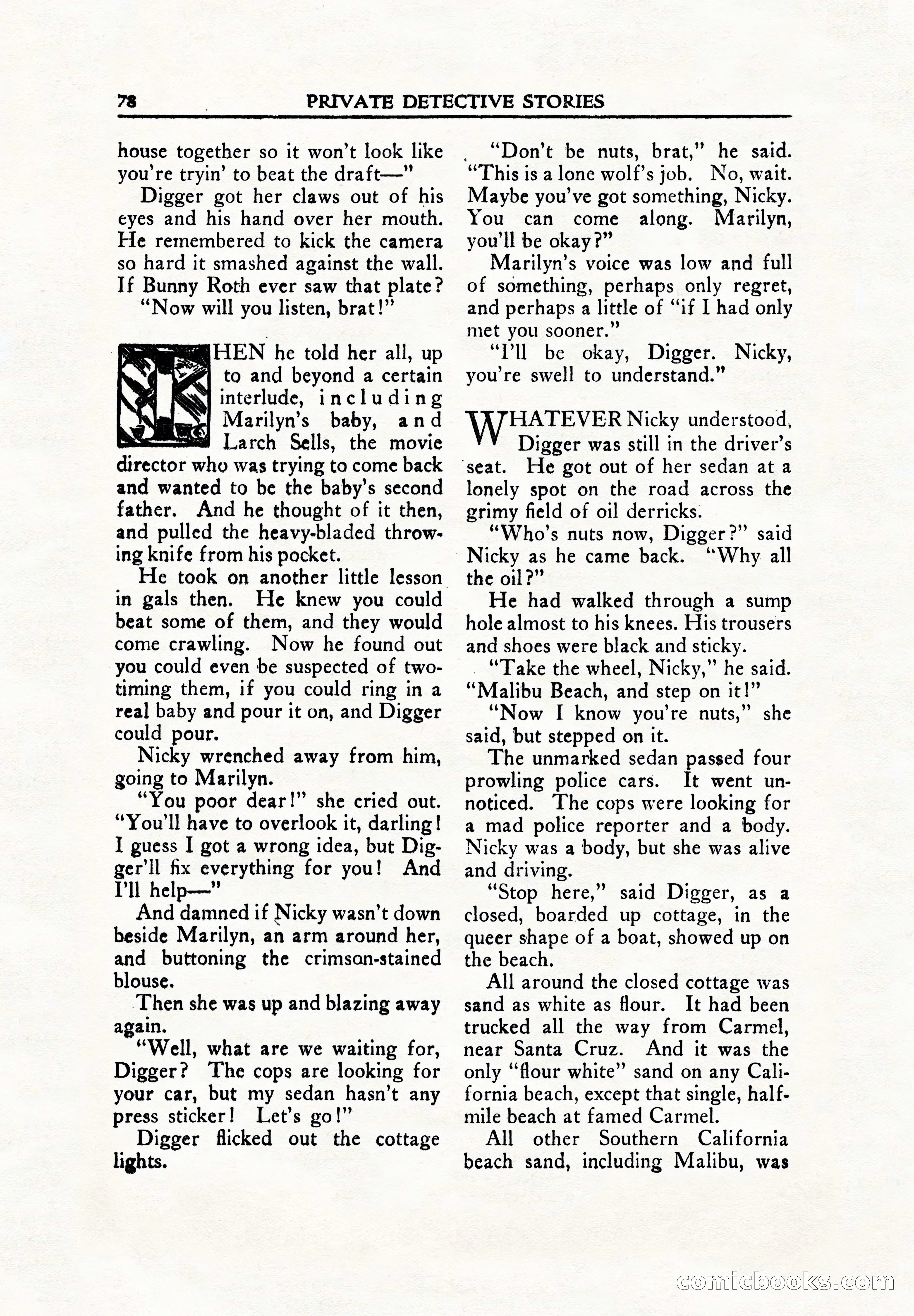 Private Detective, June 1942 — page 80 of 132