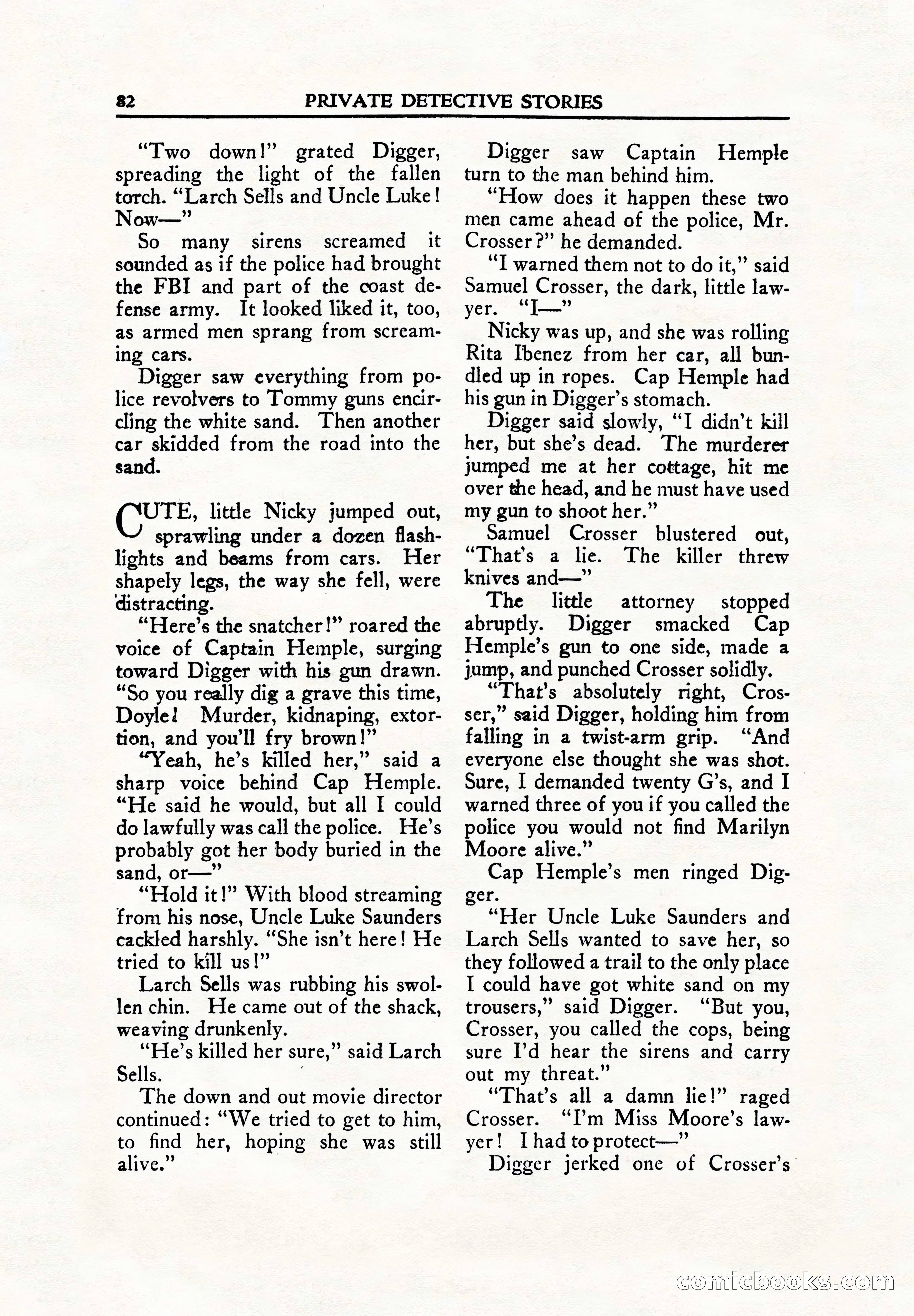Private Detective, June 1942 — page 84 of 132