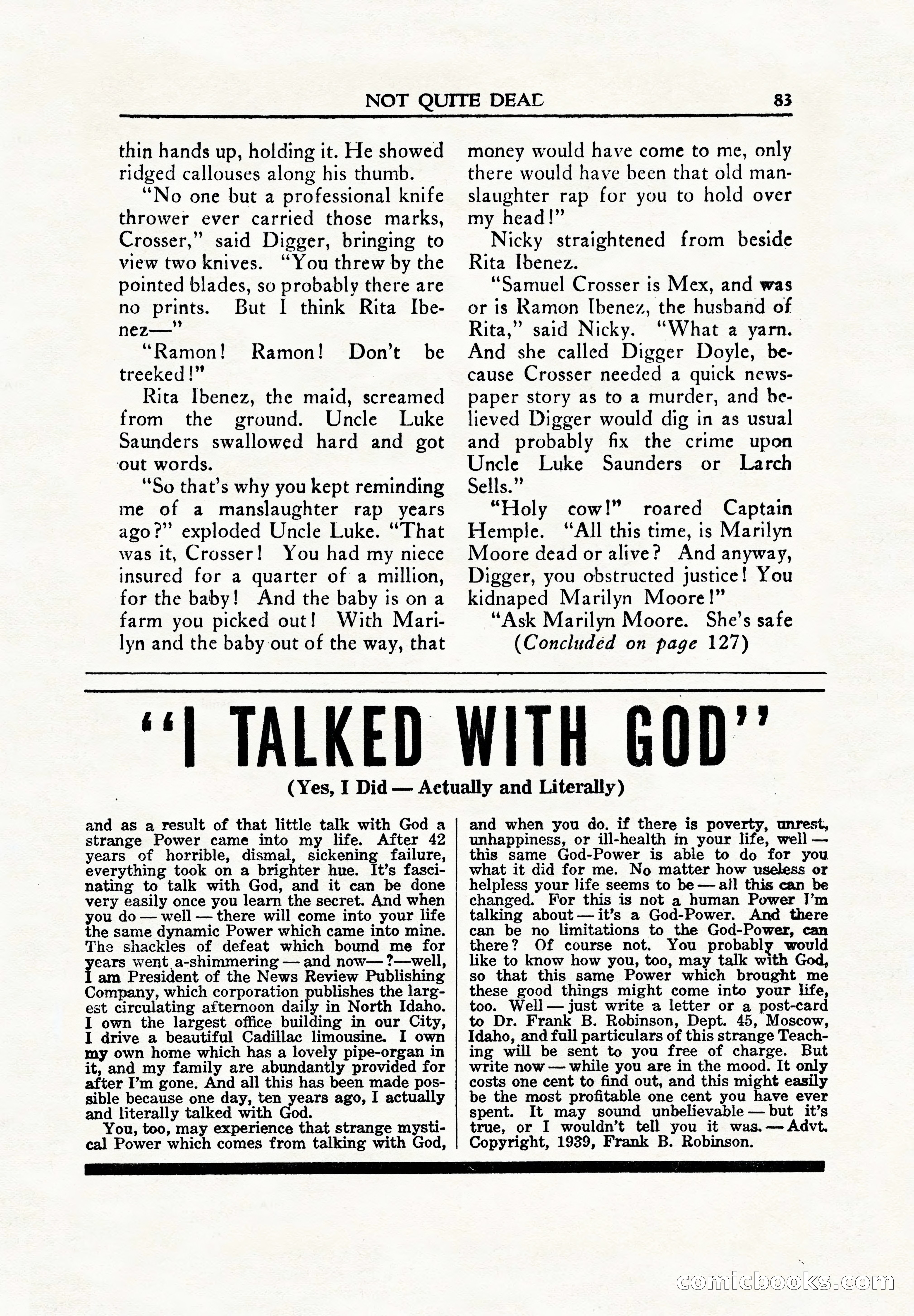 Private Detective, June 1942 — page 85 of 132
